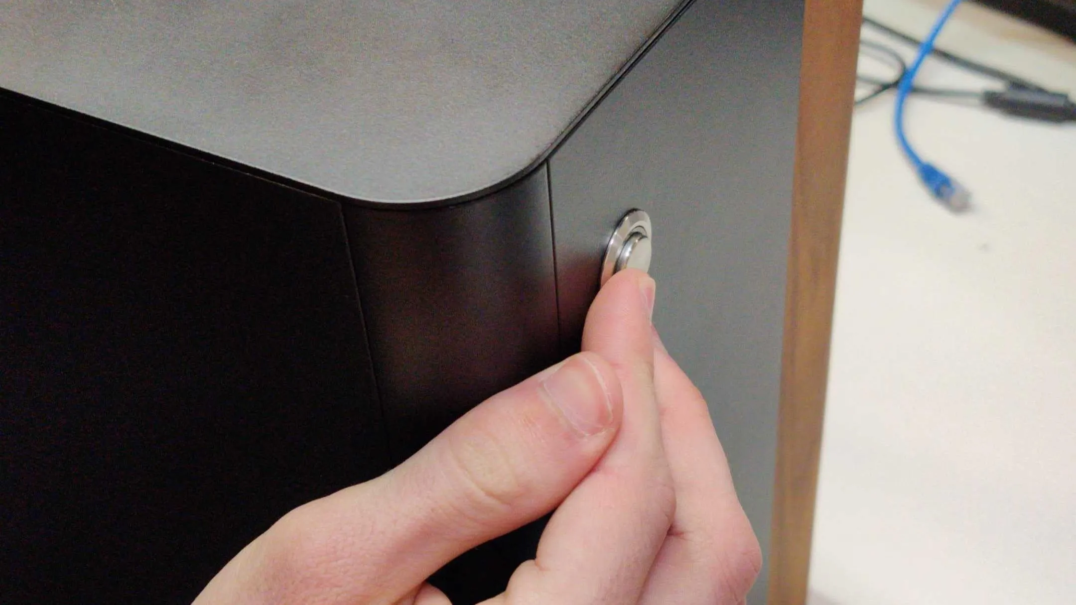 Installing the power button