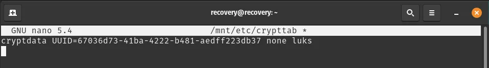 crypttab