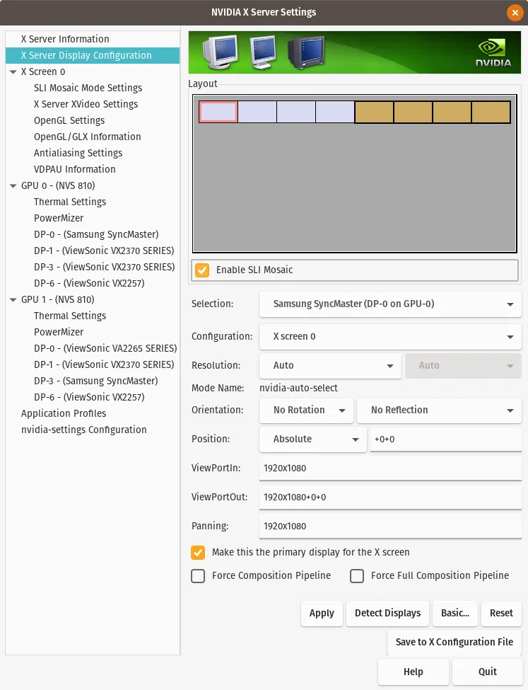 NVIDIA-Settings