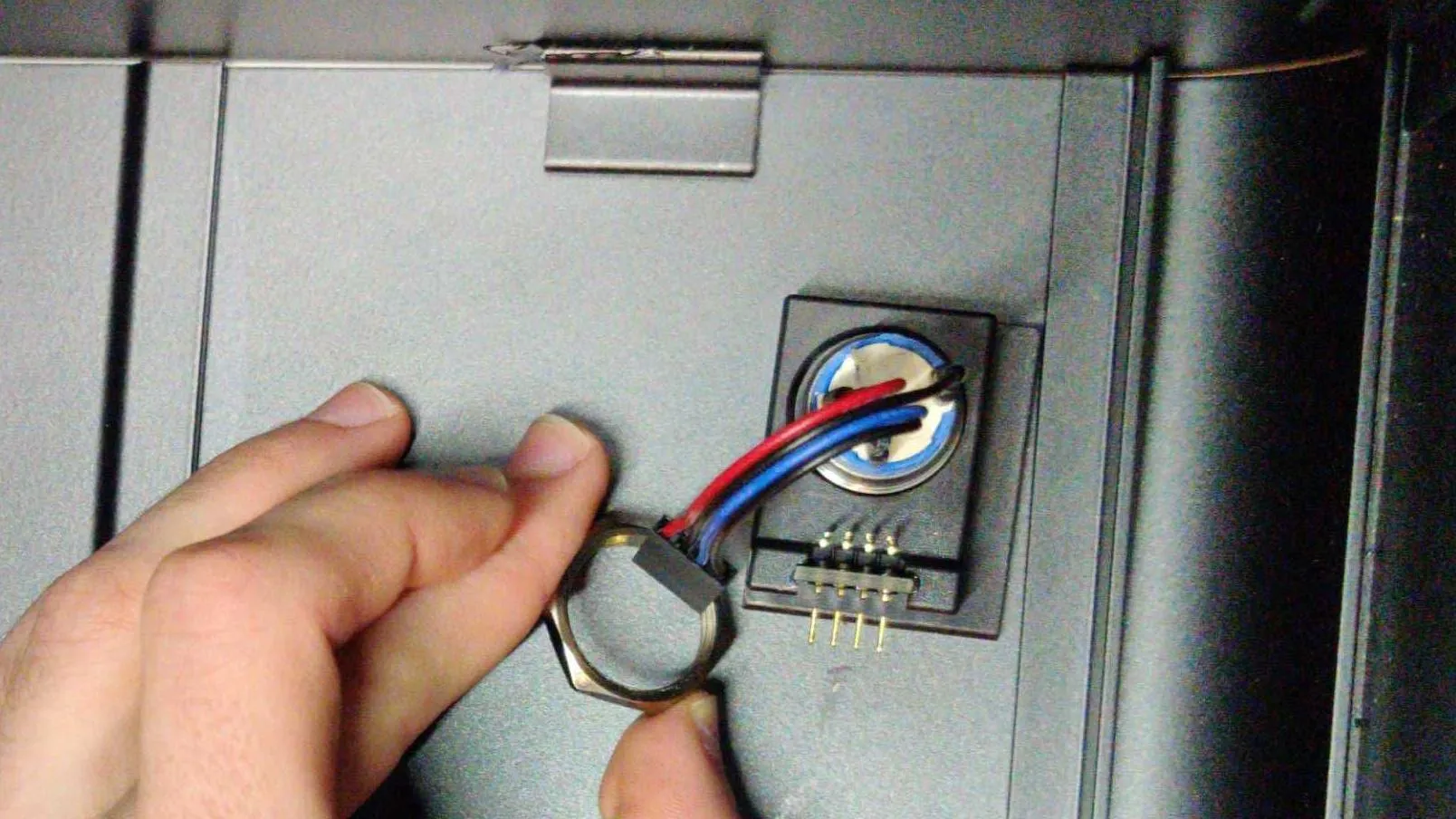 Removing the nut