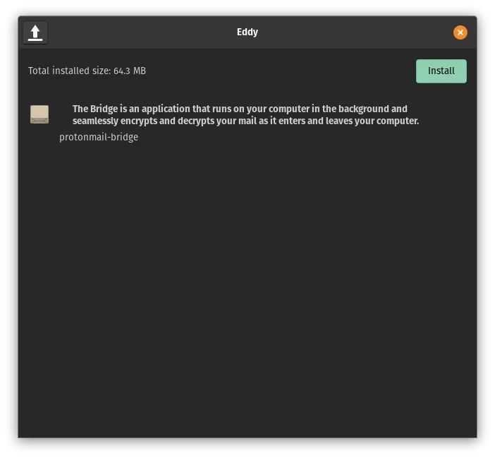 Install ProtonMail Bridge