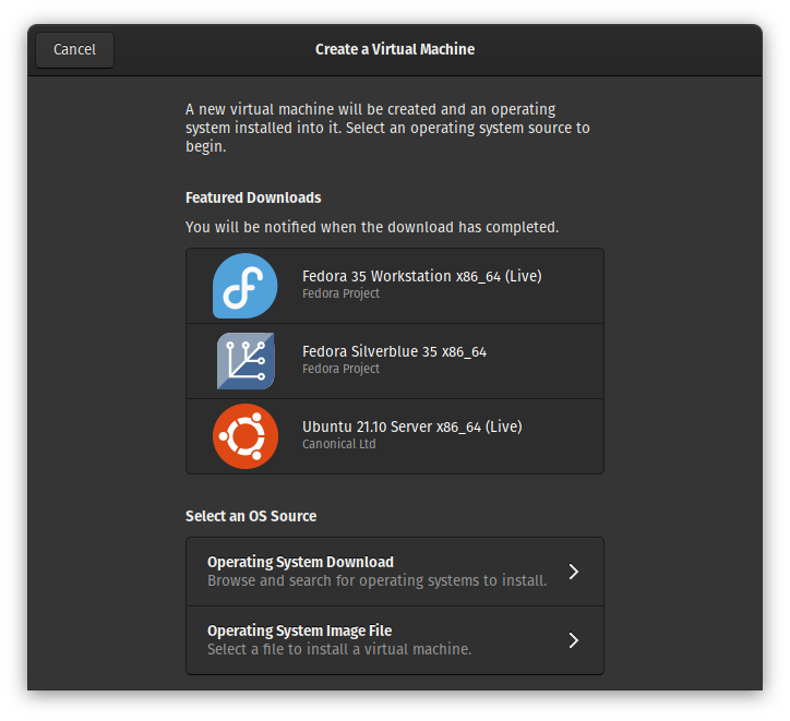 Create a VM