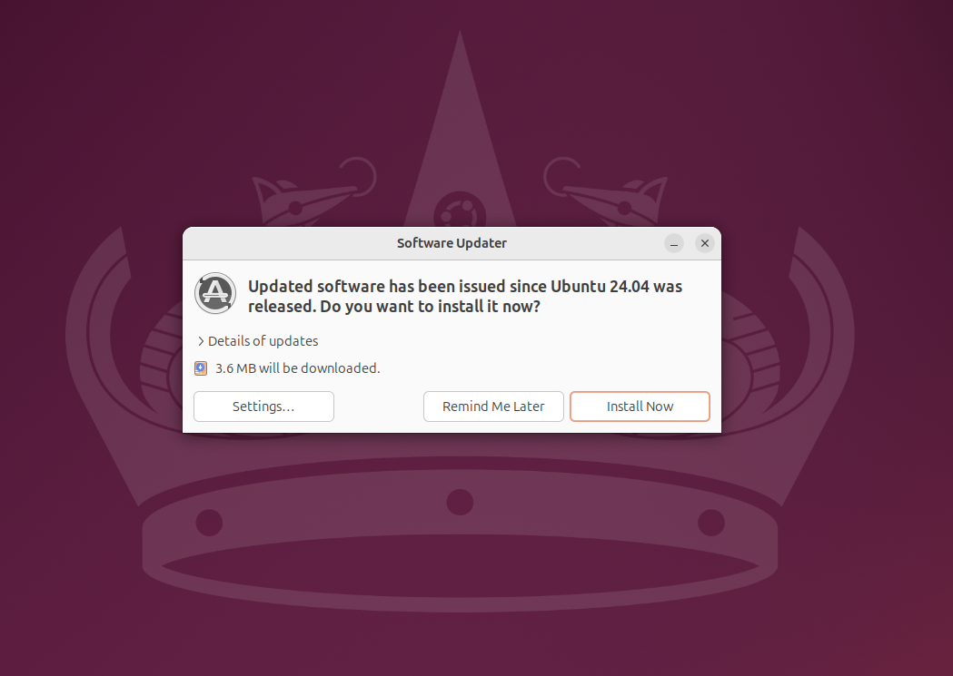 Updates Available