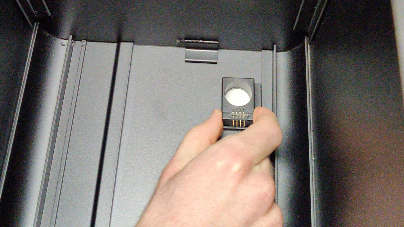 Power button bracket