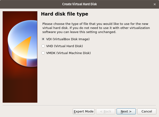 Select Storage Type