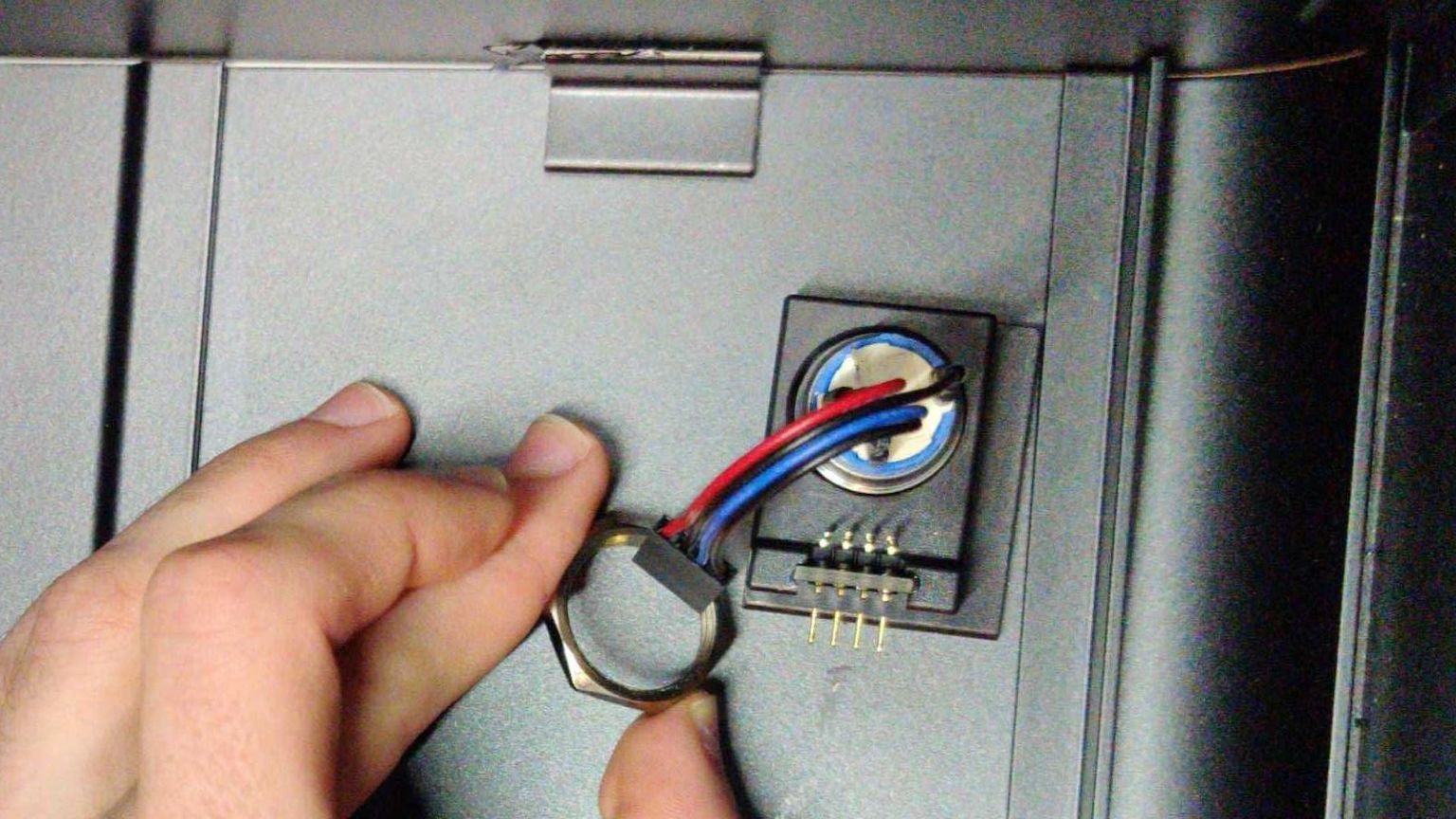 Removing the nut