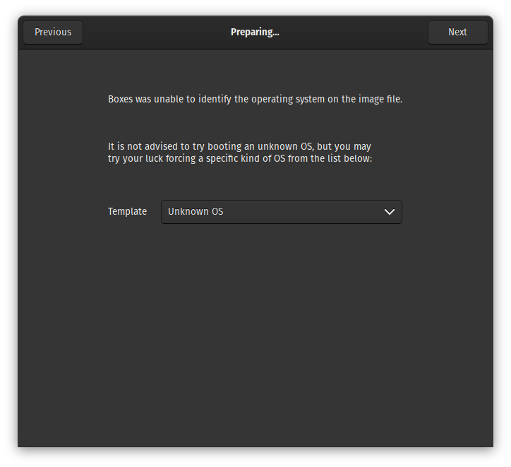 Identify OS