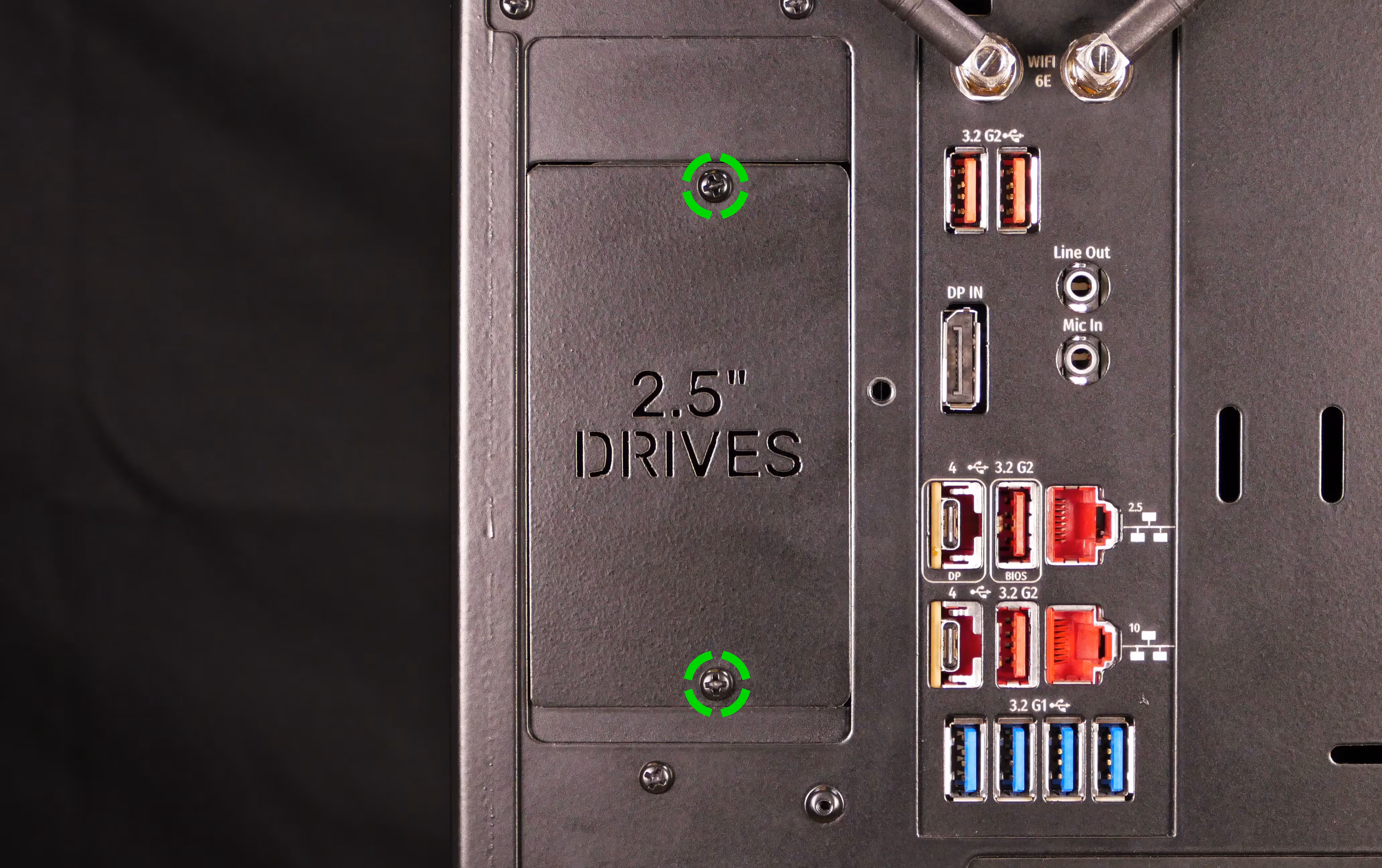 2.5” drive cover