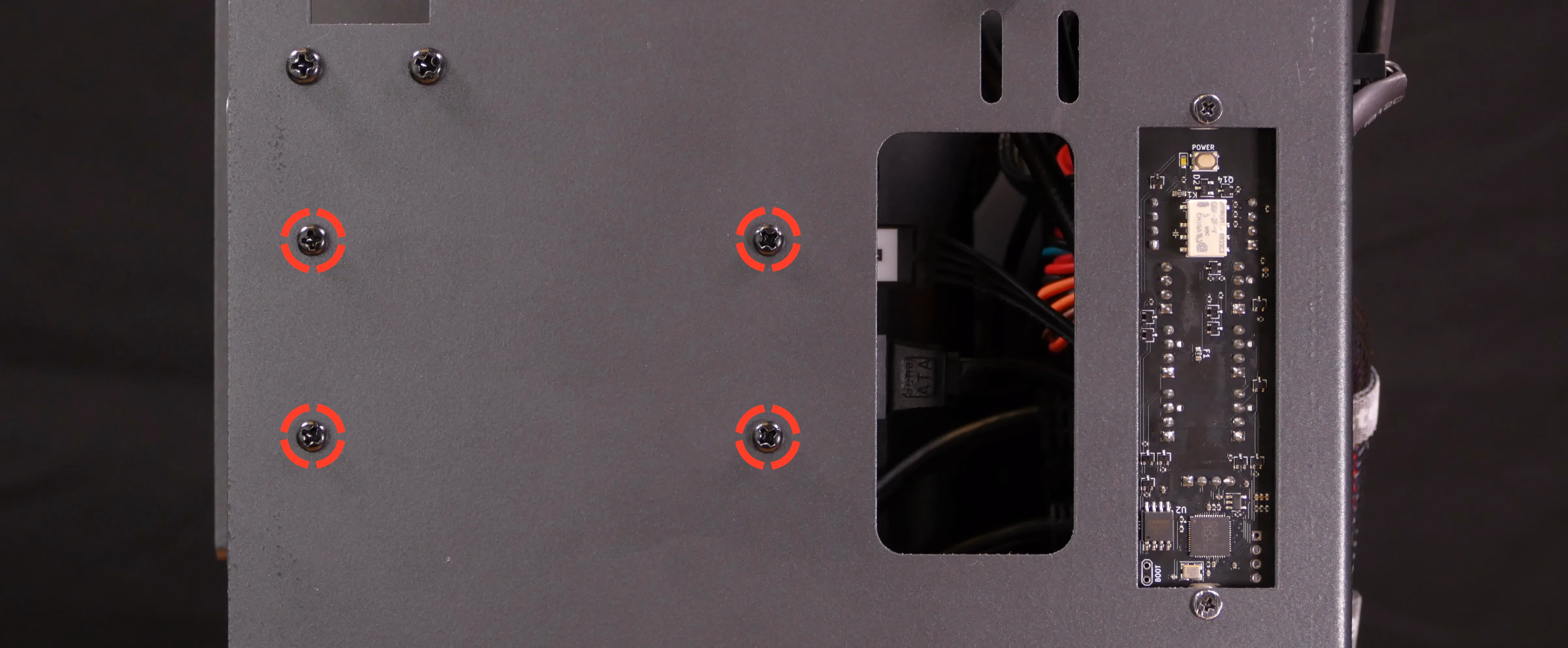 2.5” drive cage screws