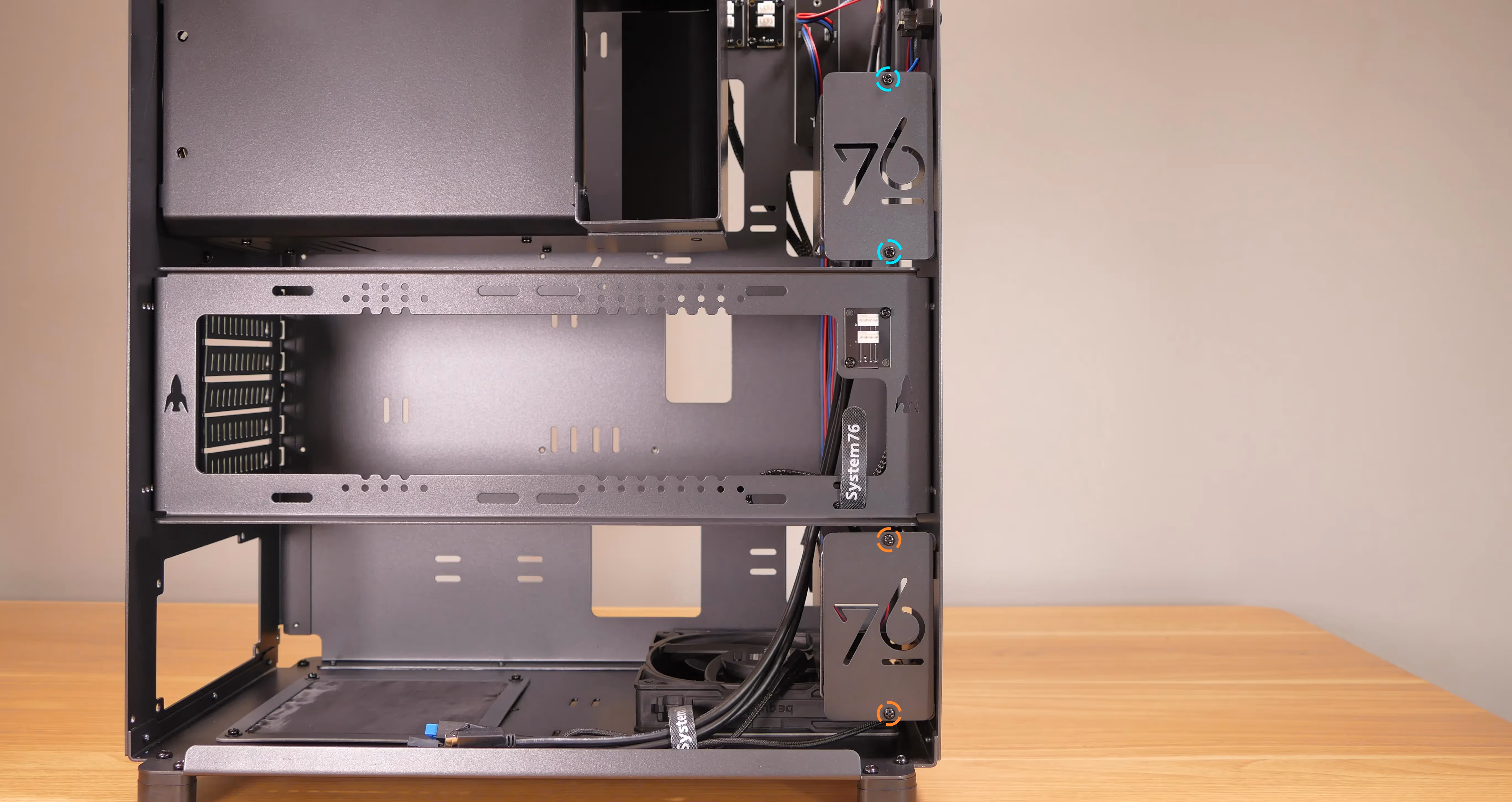 2.5” SATA drive cage covers