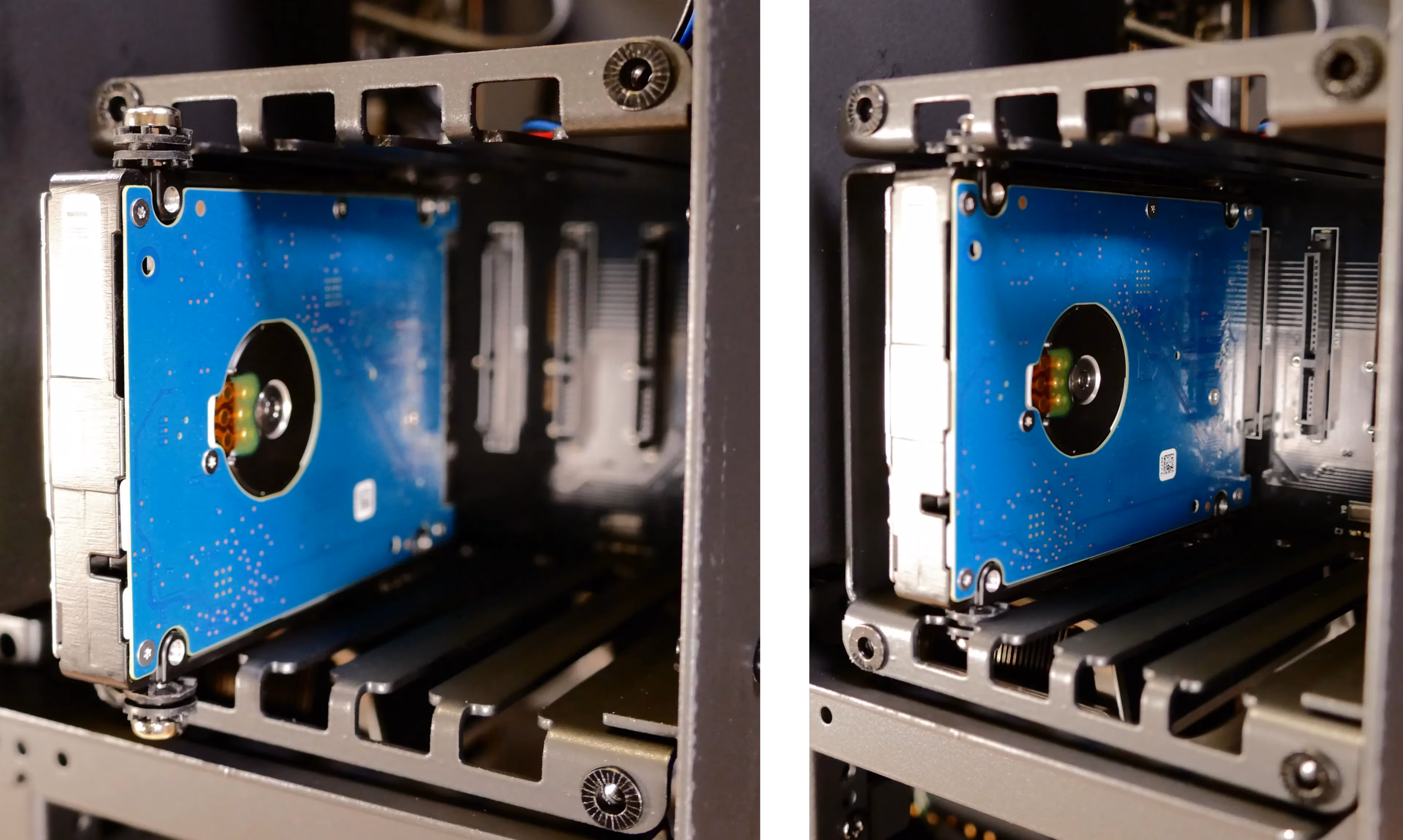 2.5” drive installation