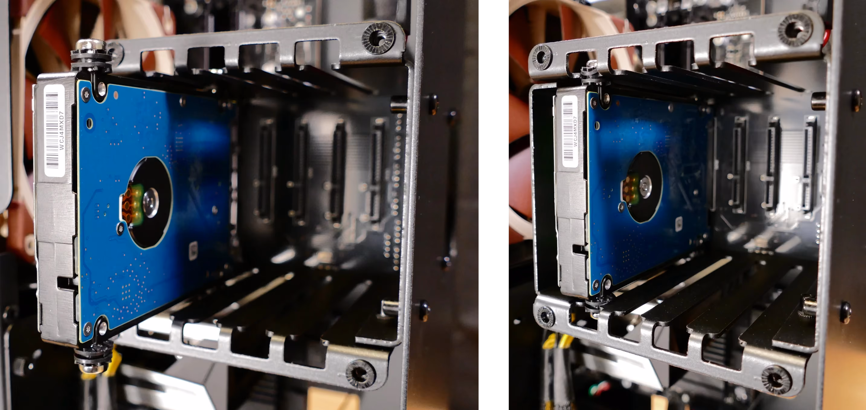 2.5” drive installation