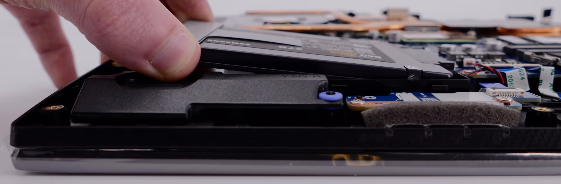 2.5” drive removal