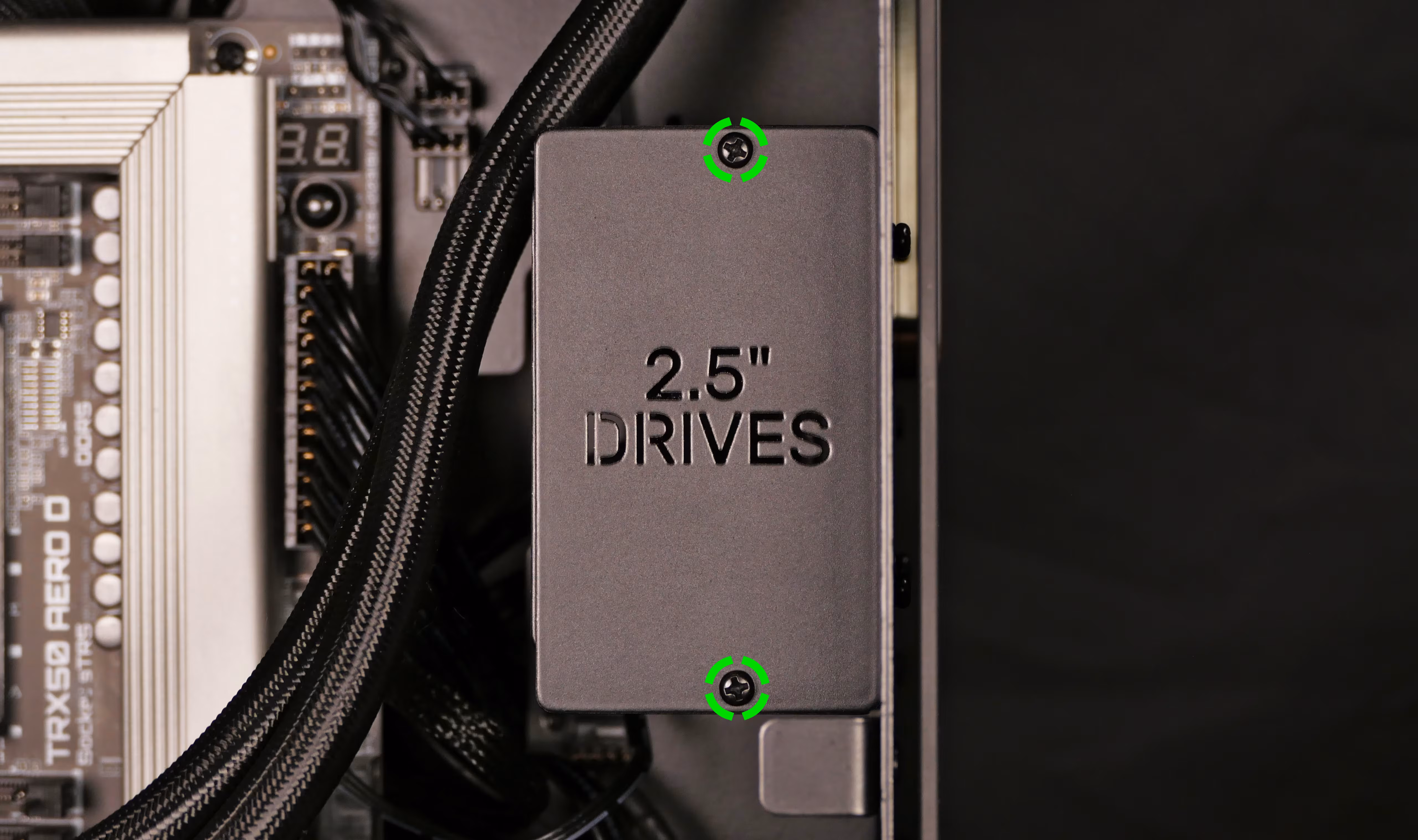 2.5” drive cover