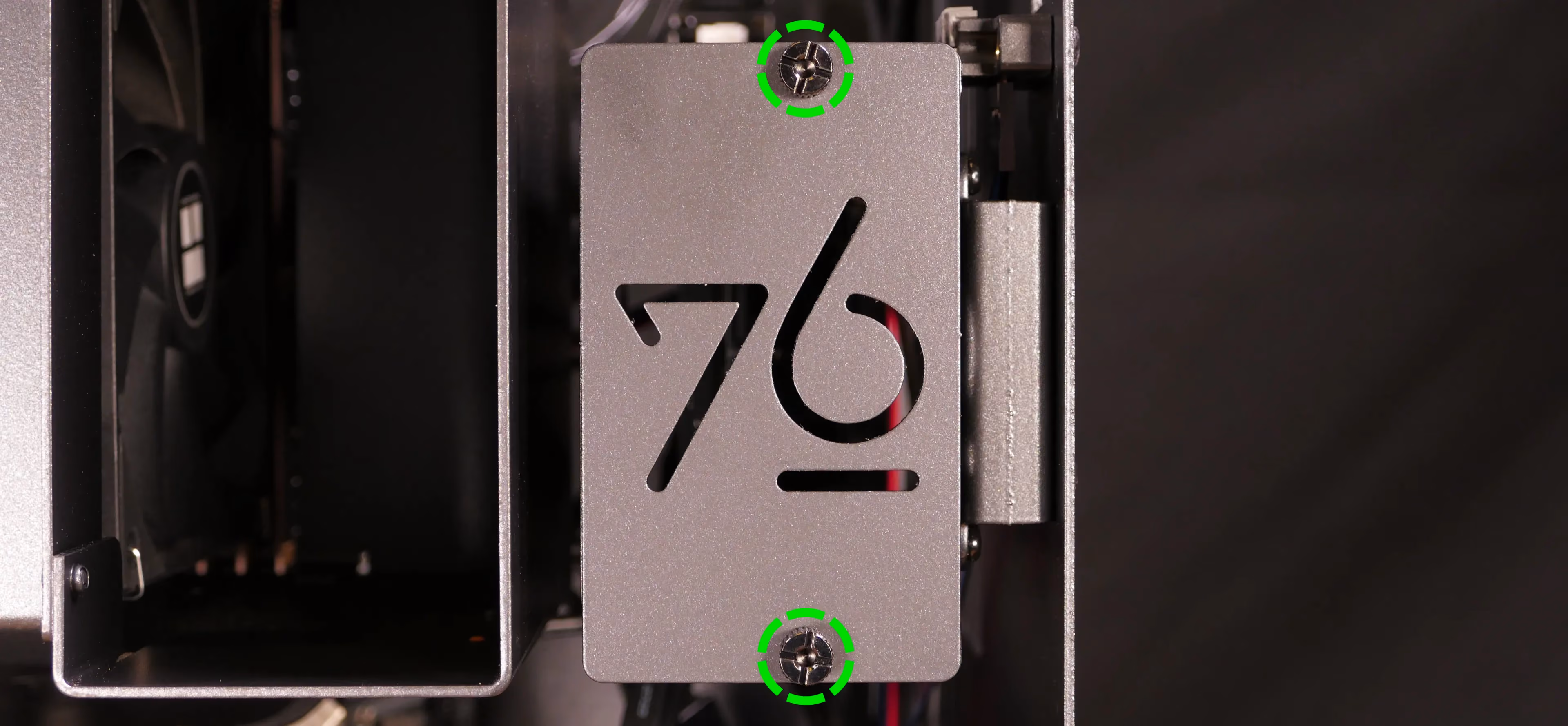 2.5” drive cover
