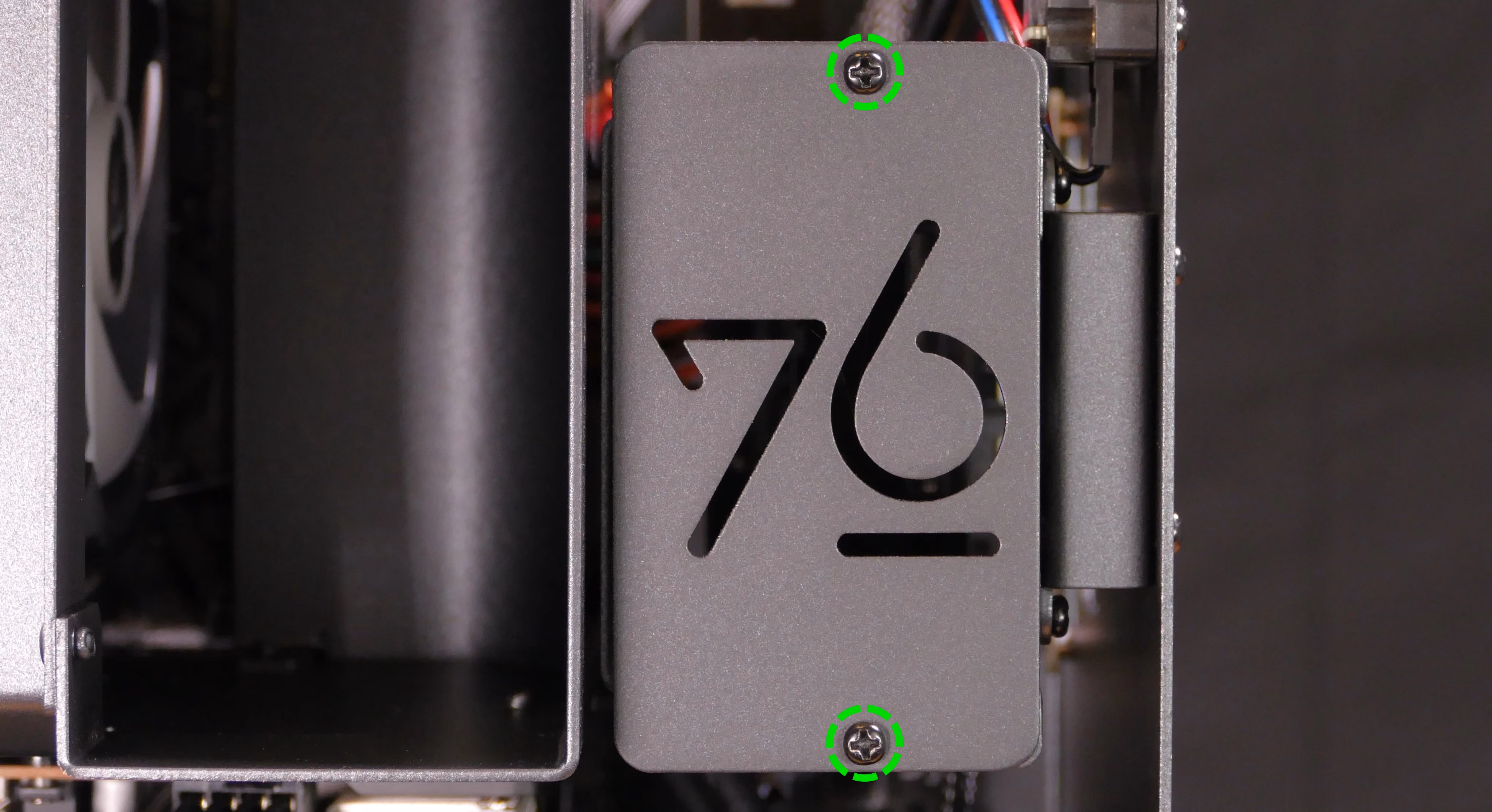2.5” drive cover