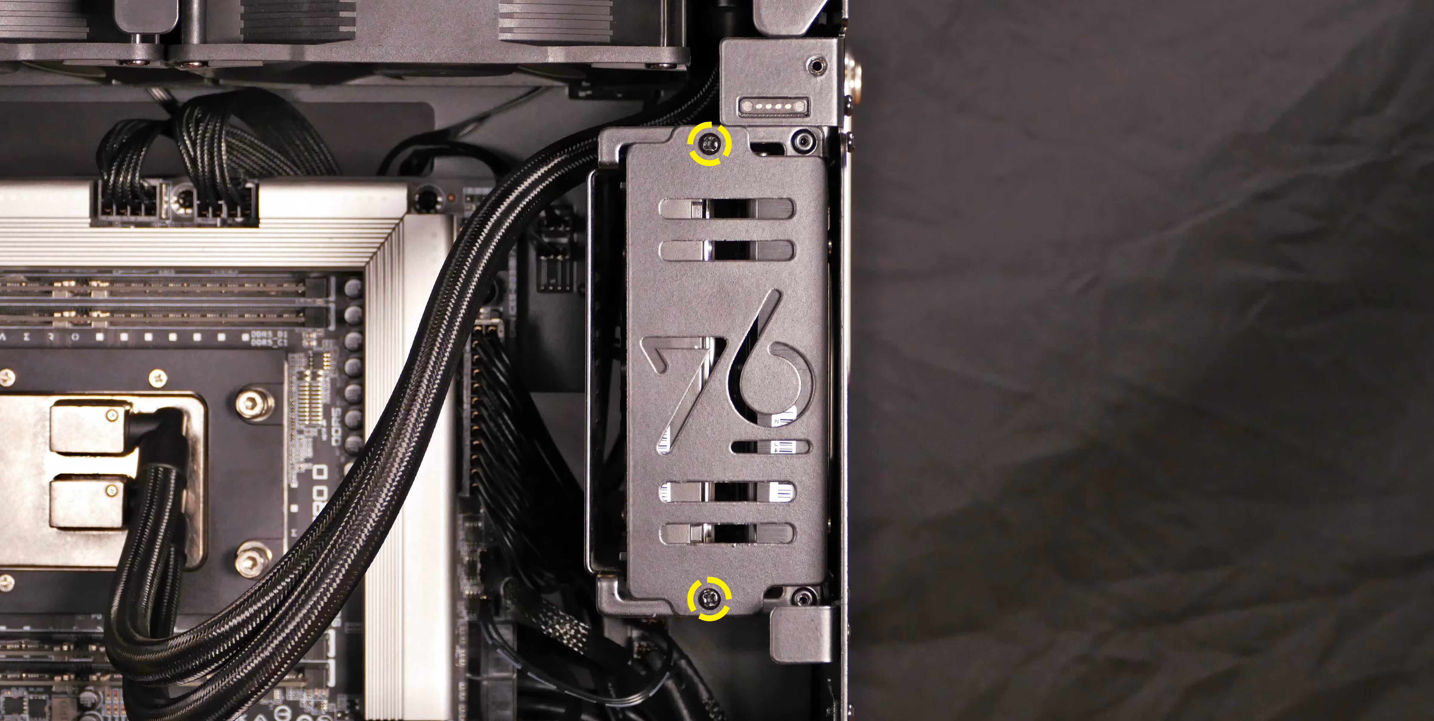 3.5” drive cage cover