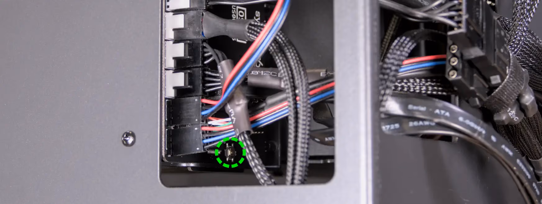 Internal power button