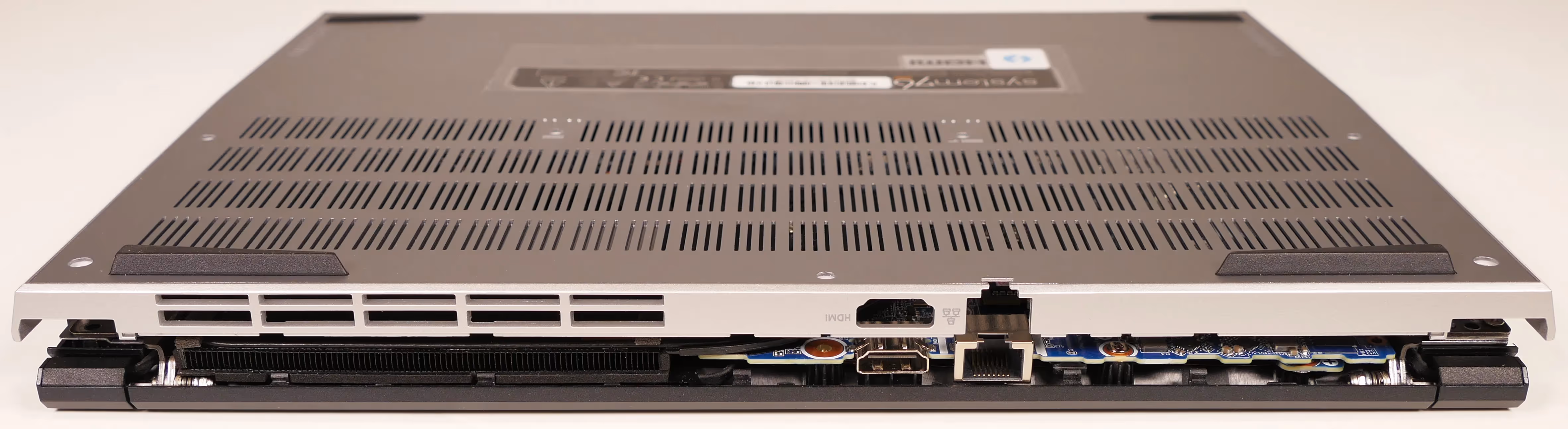 Bottom panel removal
