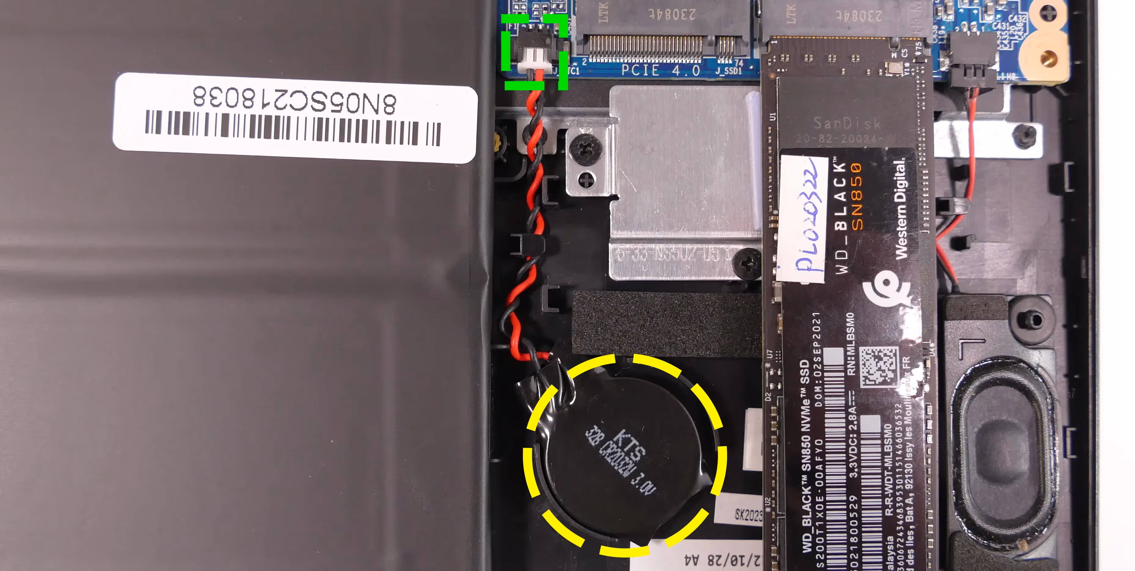 CMOS battery