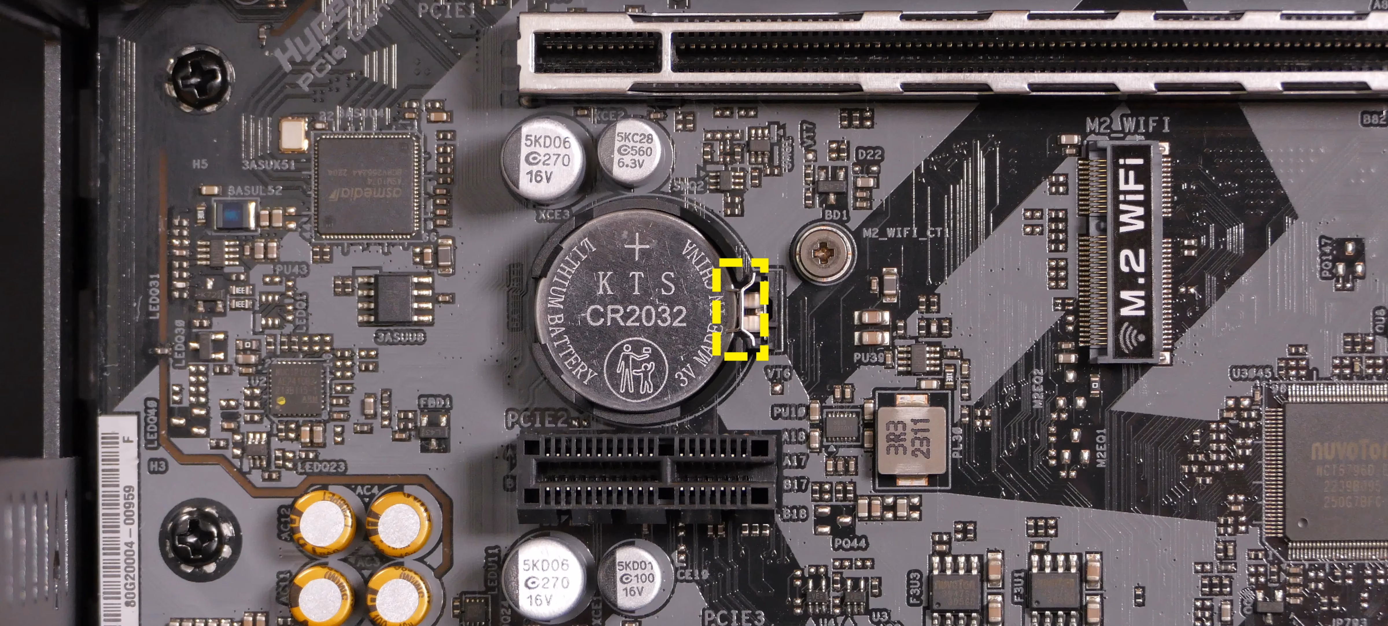 CMOS battery