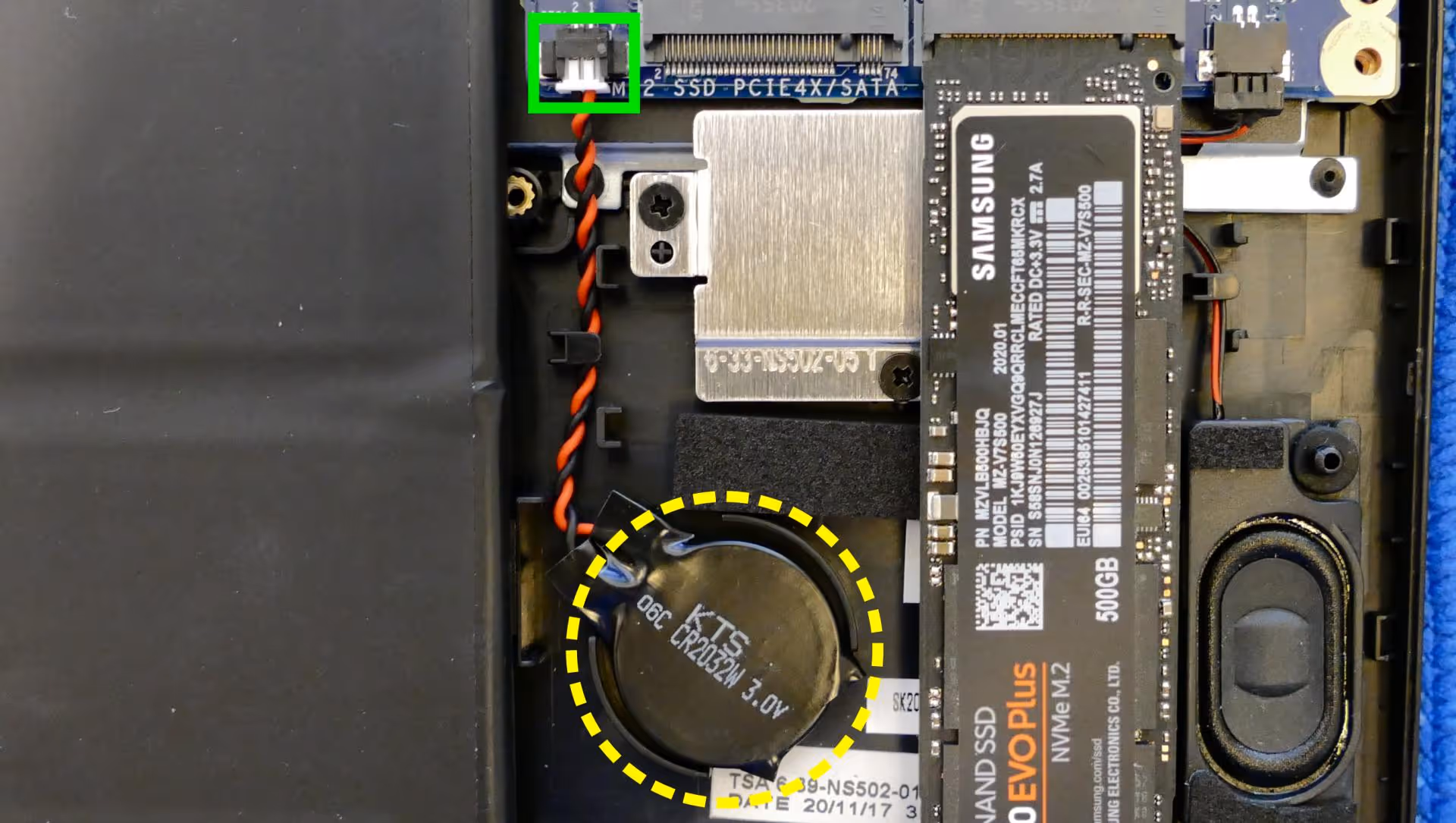 CMOS battery