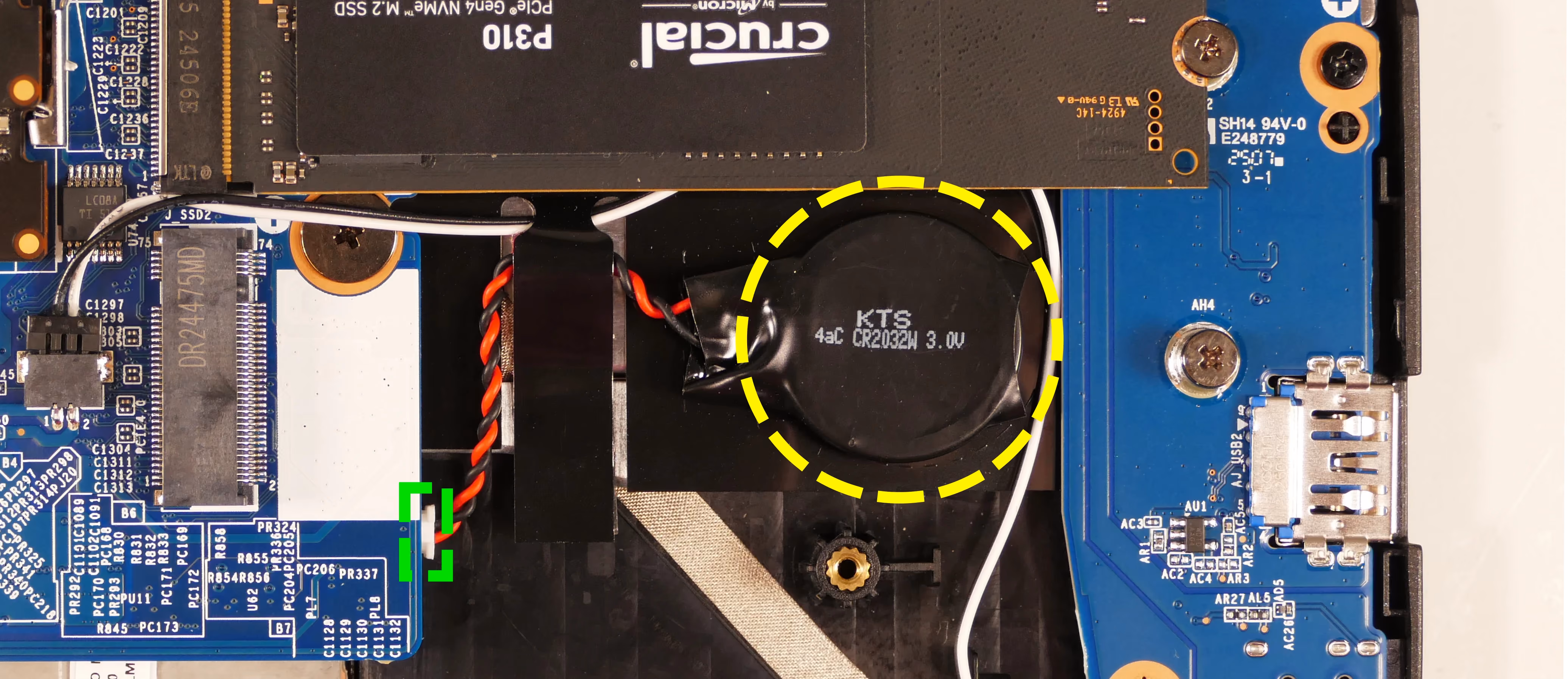CMOS battery