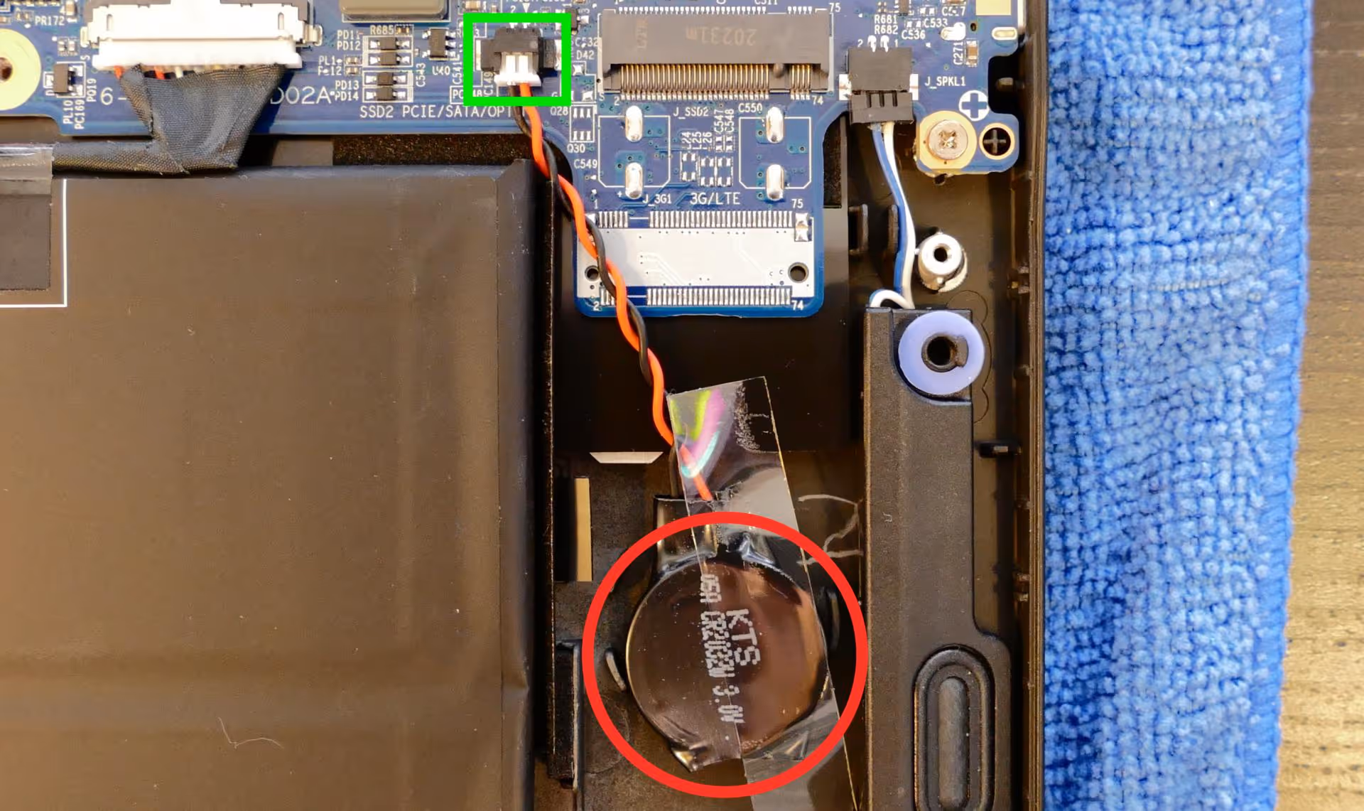 CMOS battery