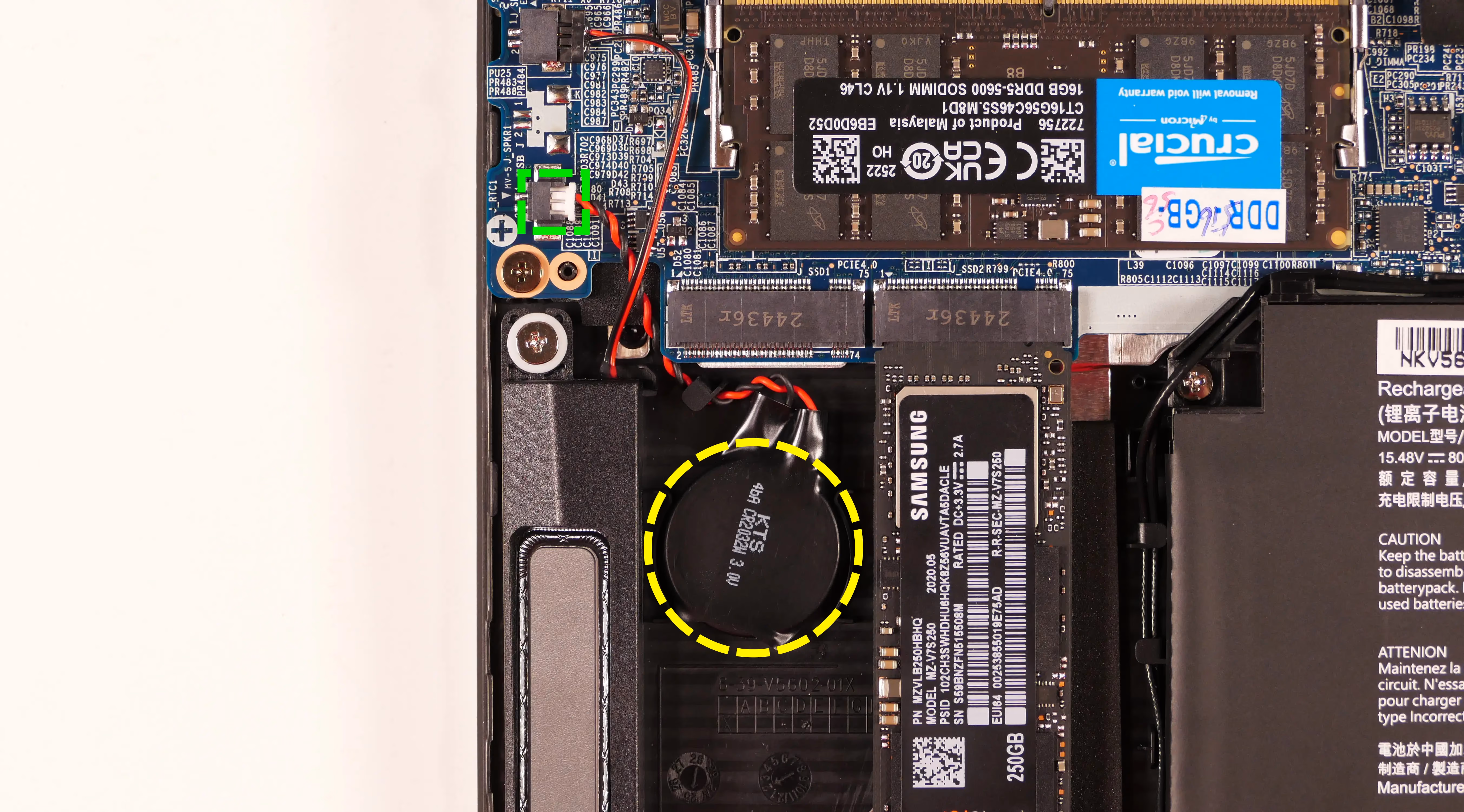 CMOS battery