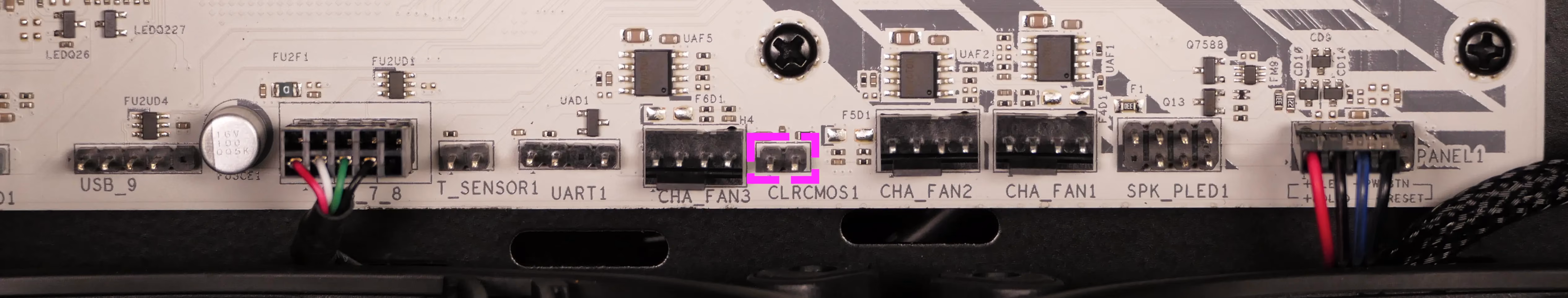 Clear CMOS jumper