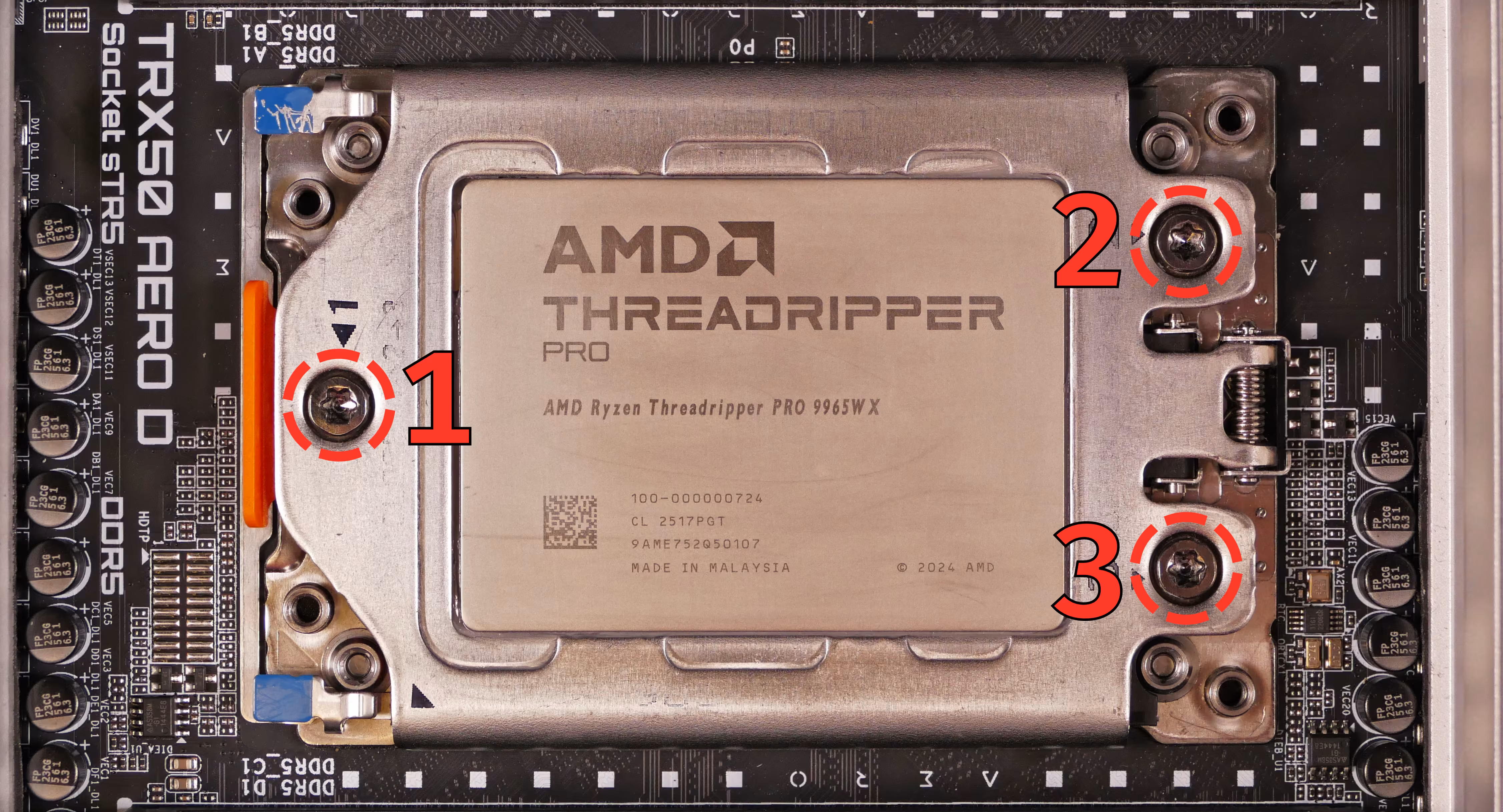 CPU Torx screws