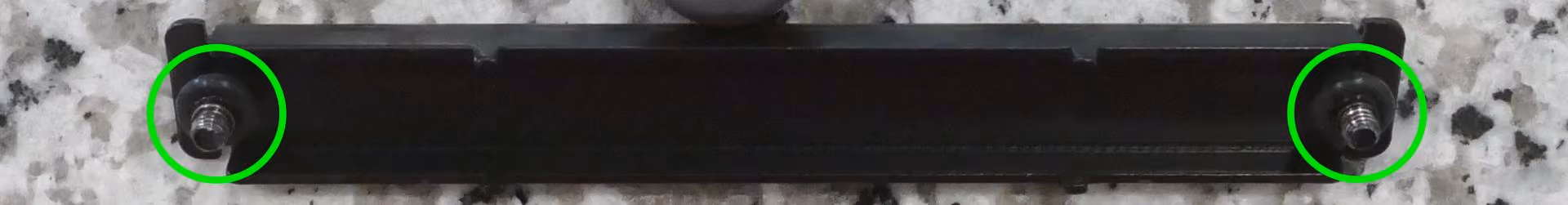 CPU cooler crossbar screws