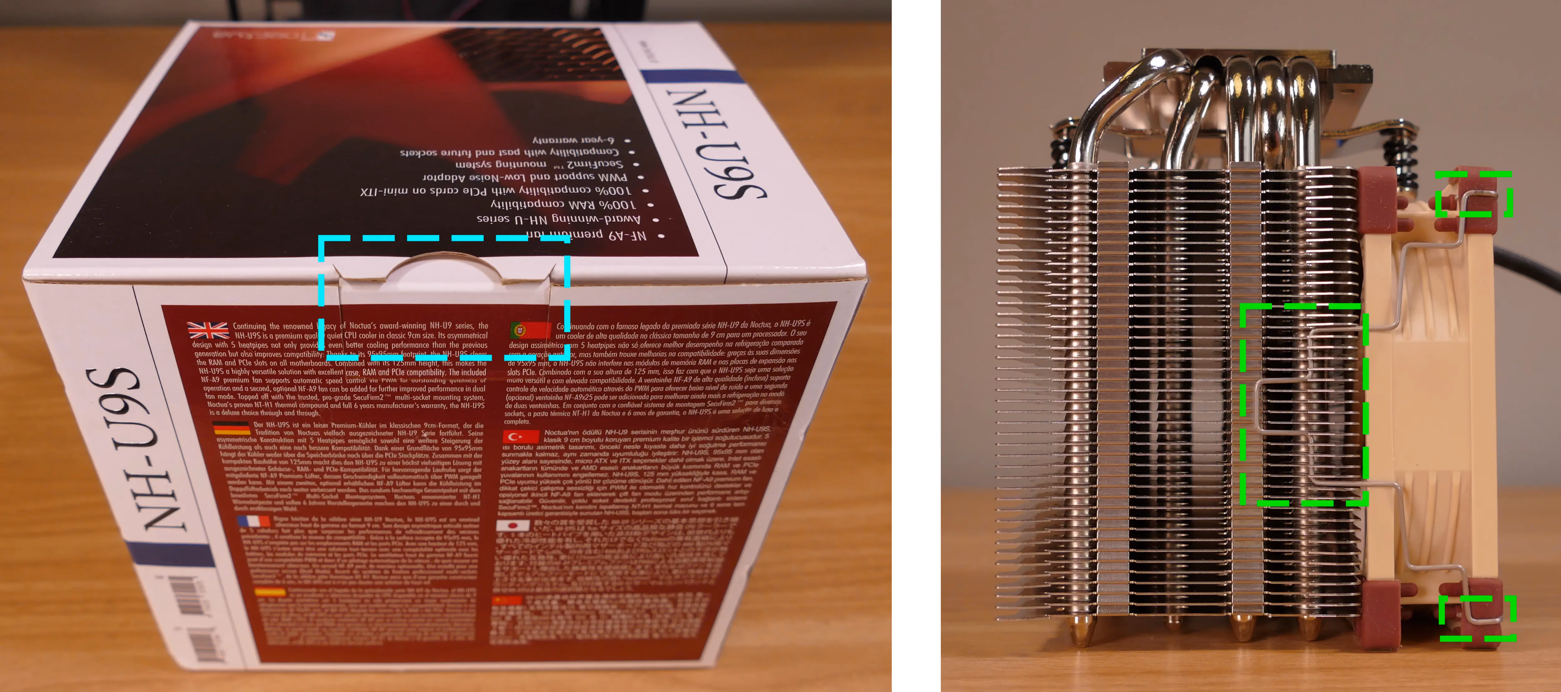 Noctua NH-U9S unboxing