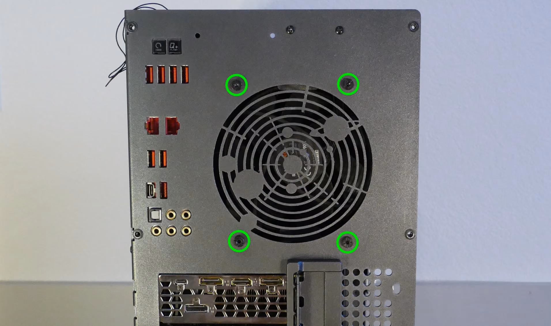 CPU duct screws