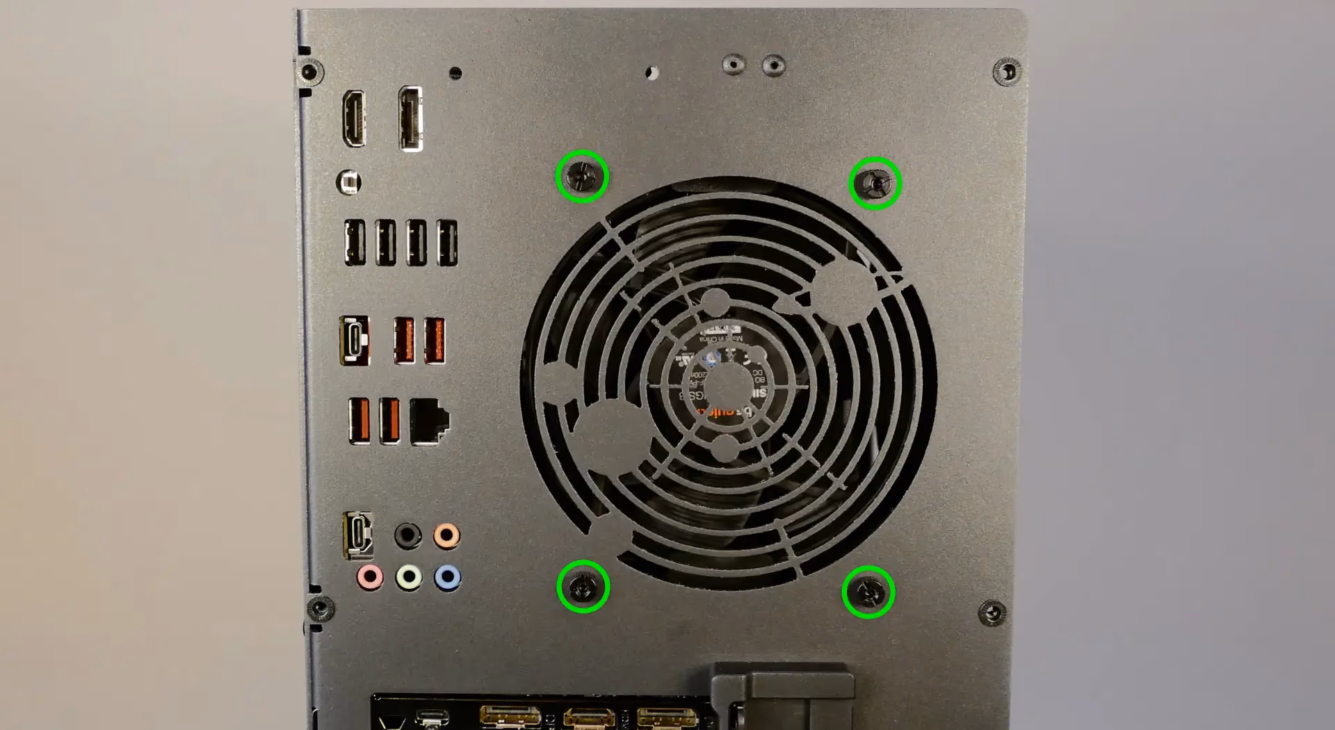 CPU duct screws
