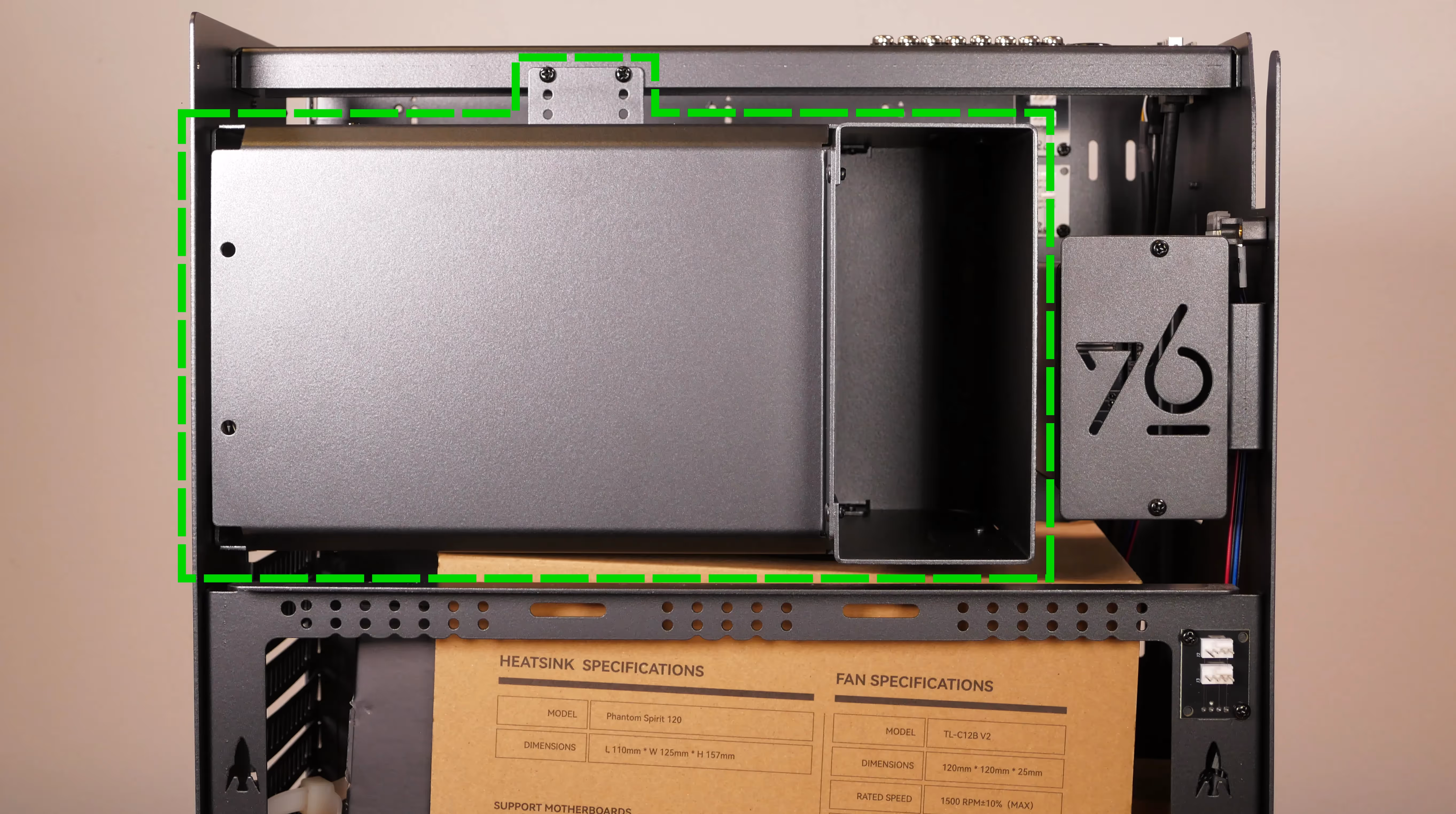 CPU duct