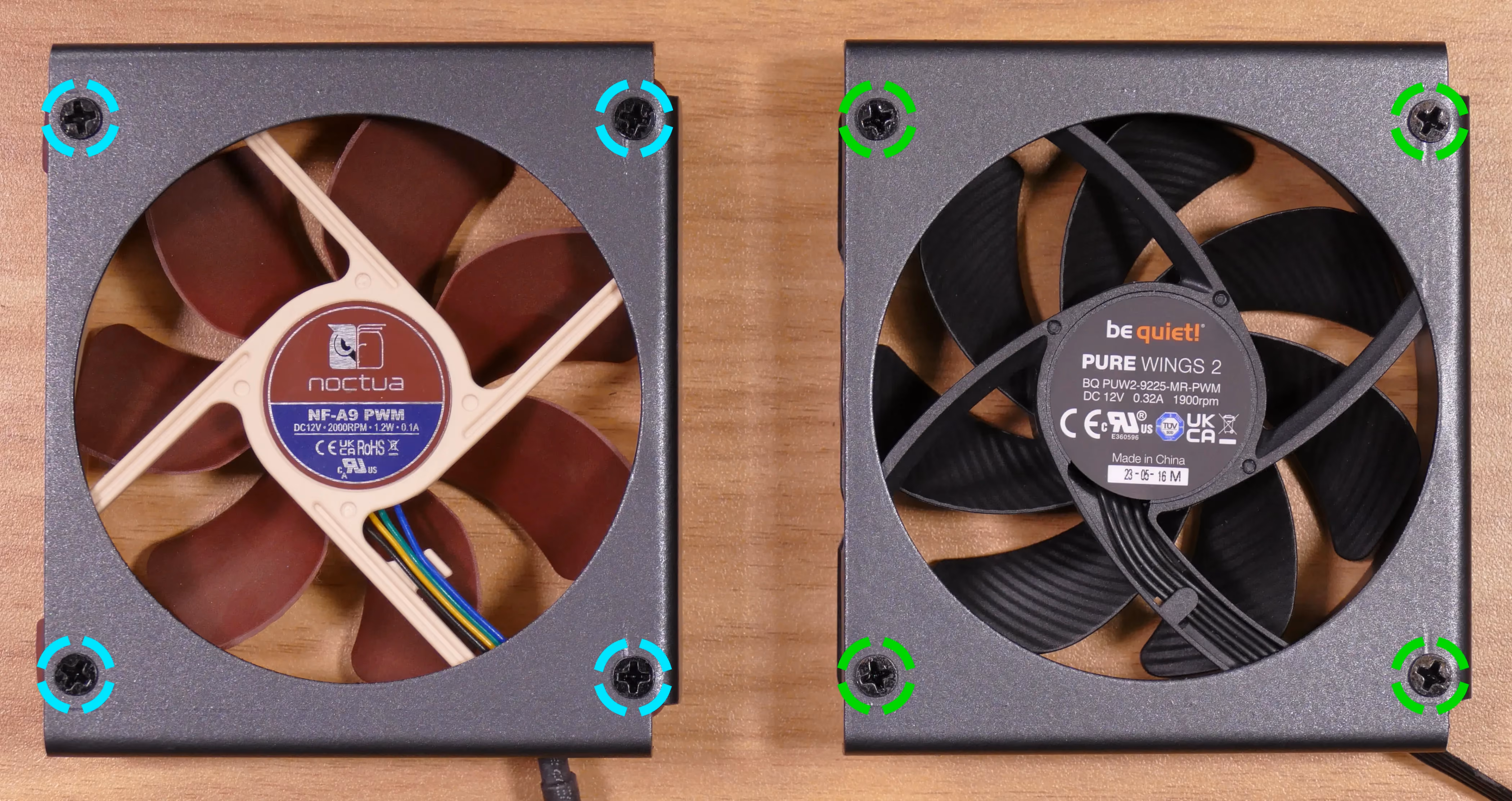 CPU fan screws