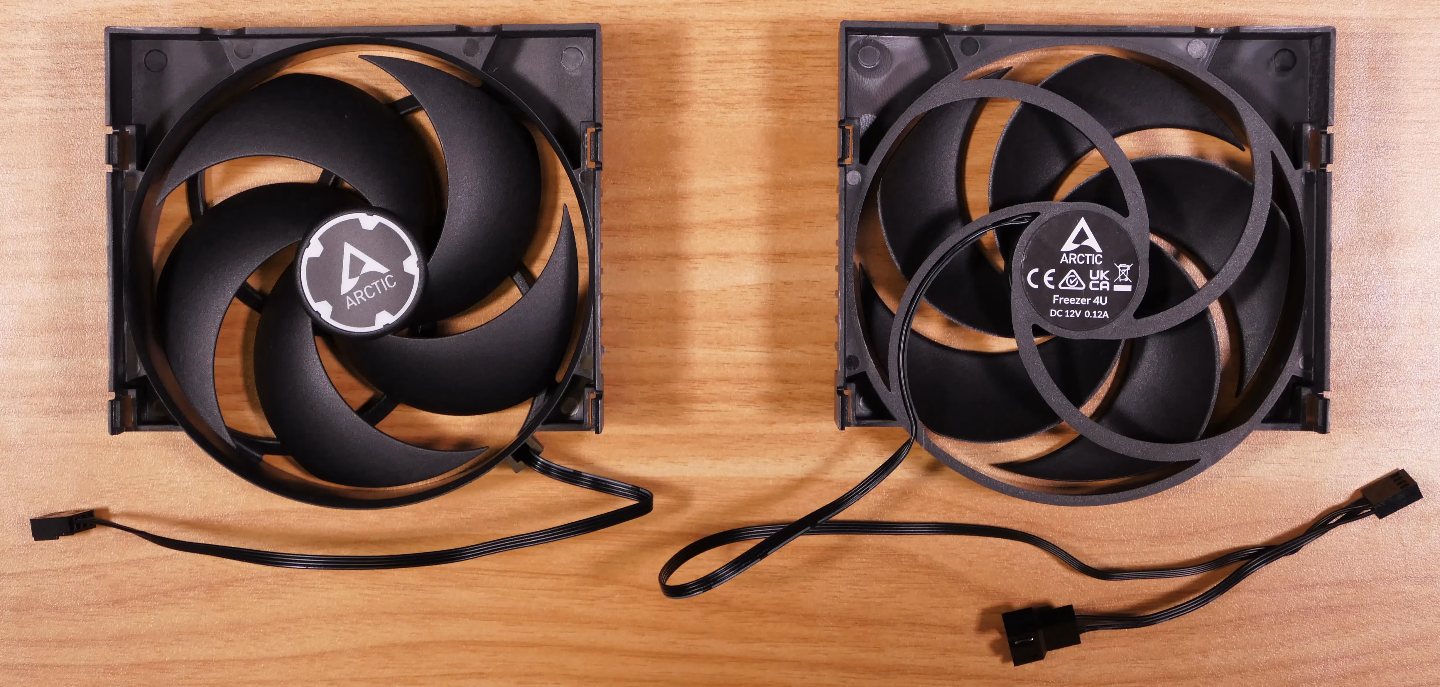 CPU heatsink fans (removed)