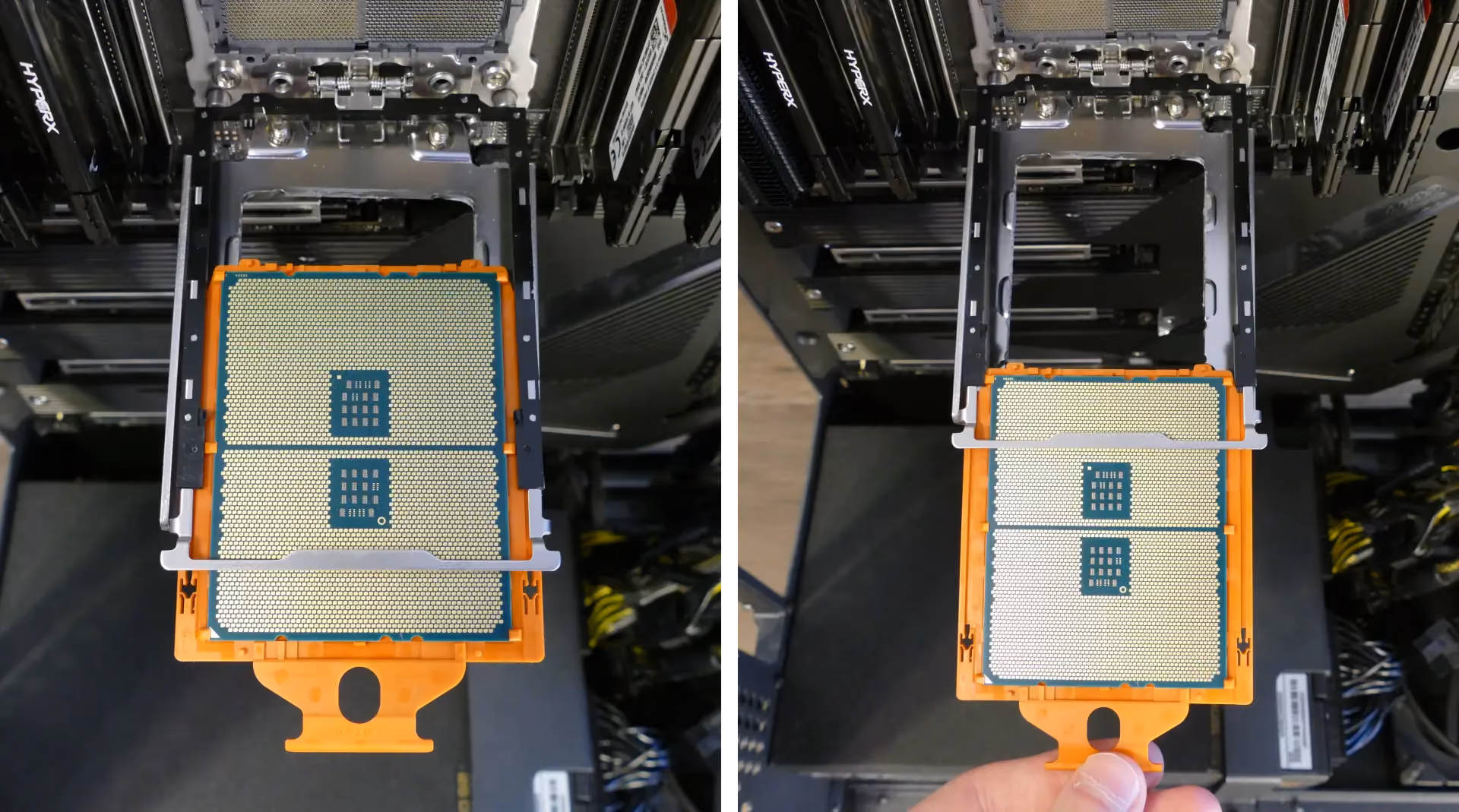 CPU removal