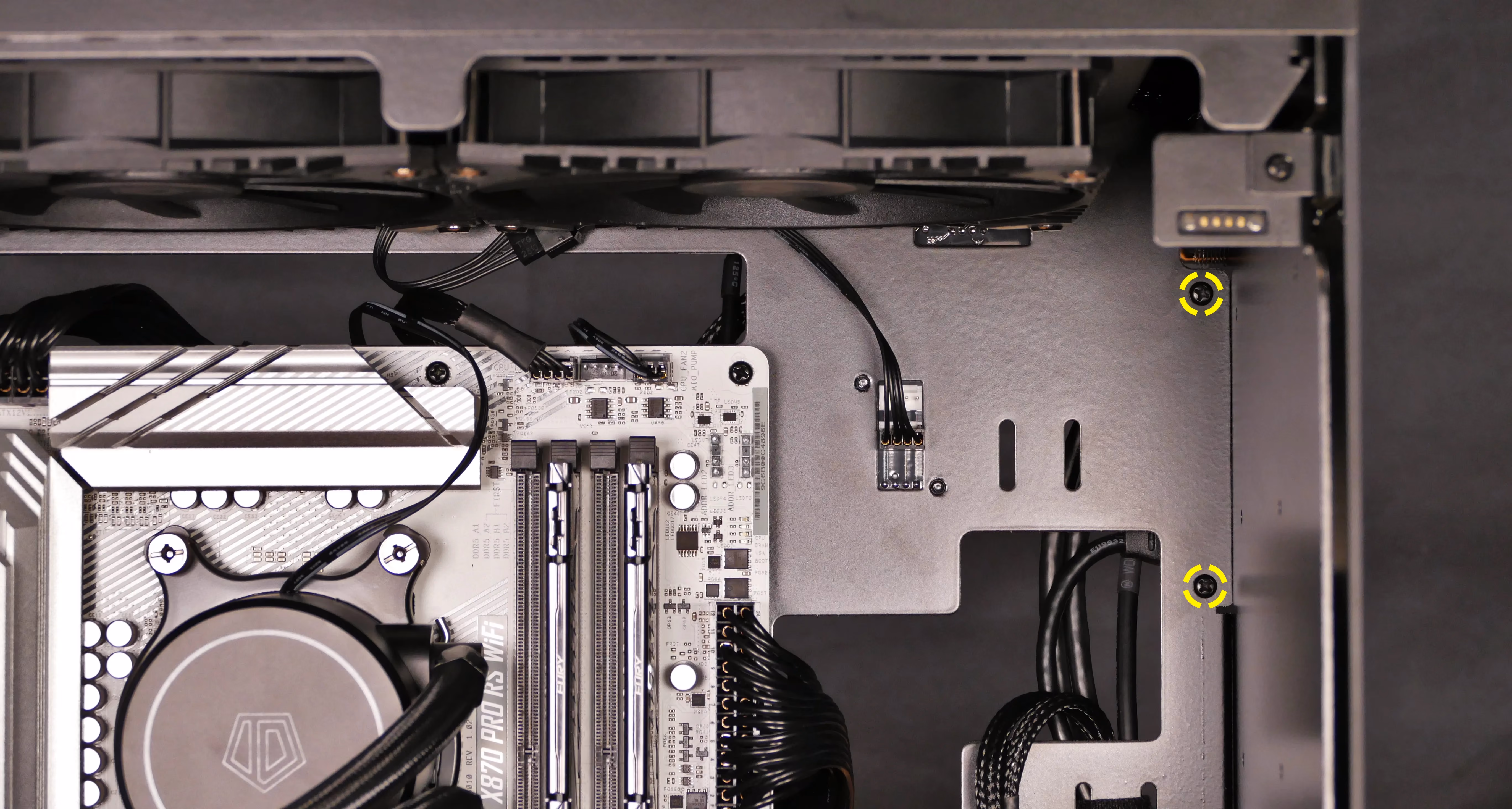 I/O board screws