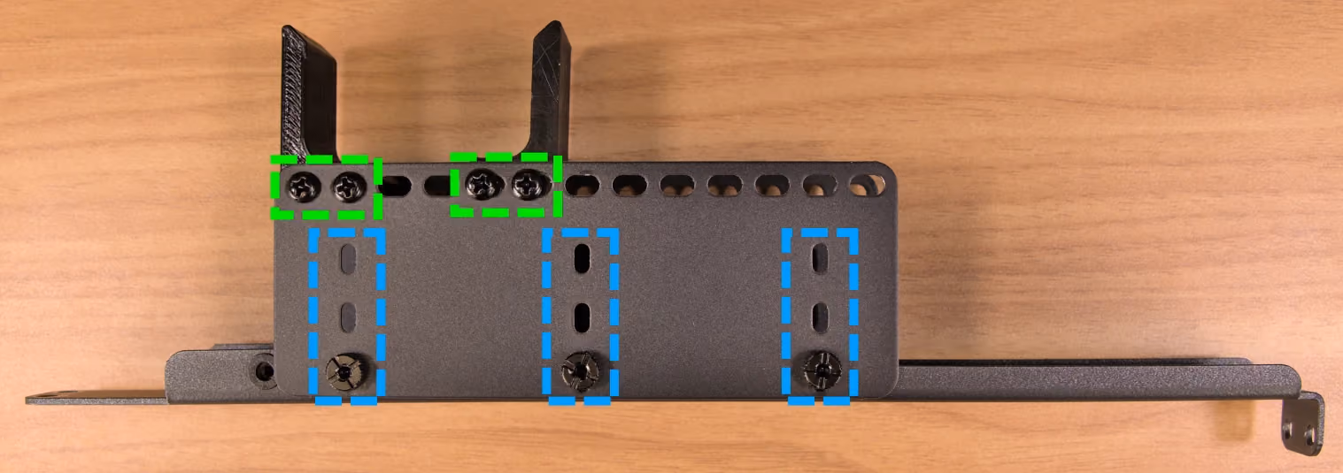 GPU brace screws