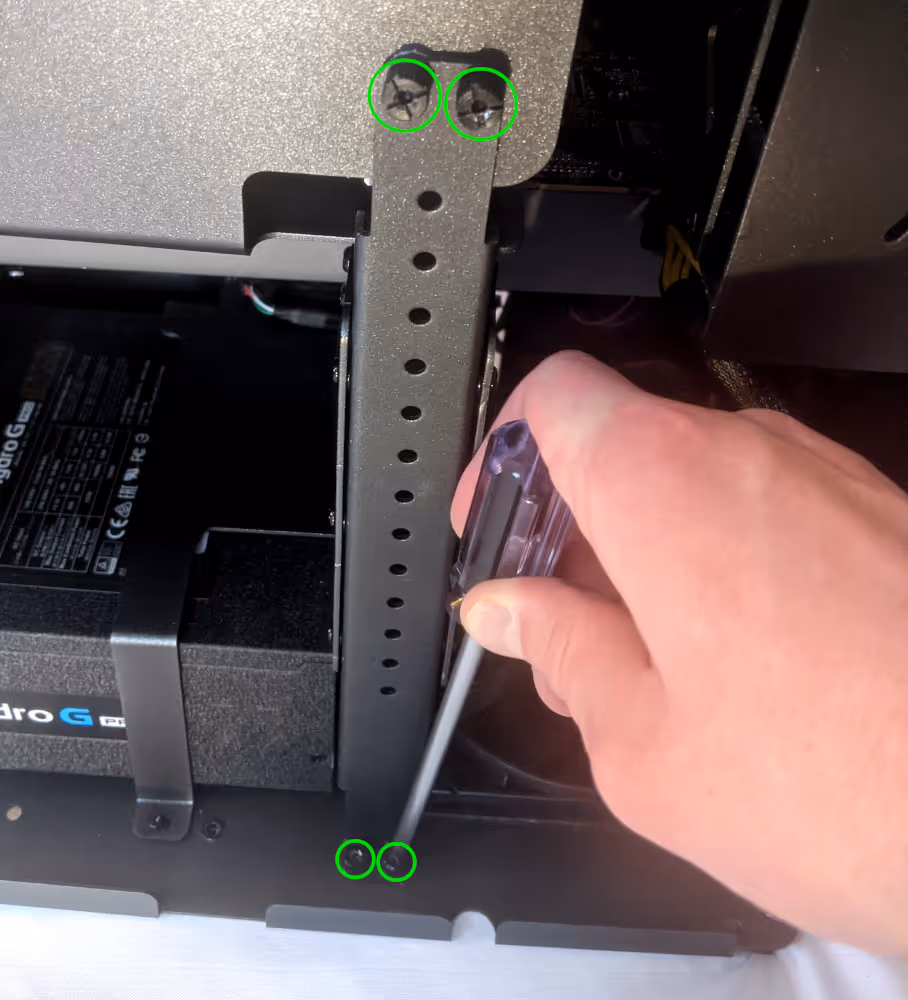 GPU brace removal