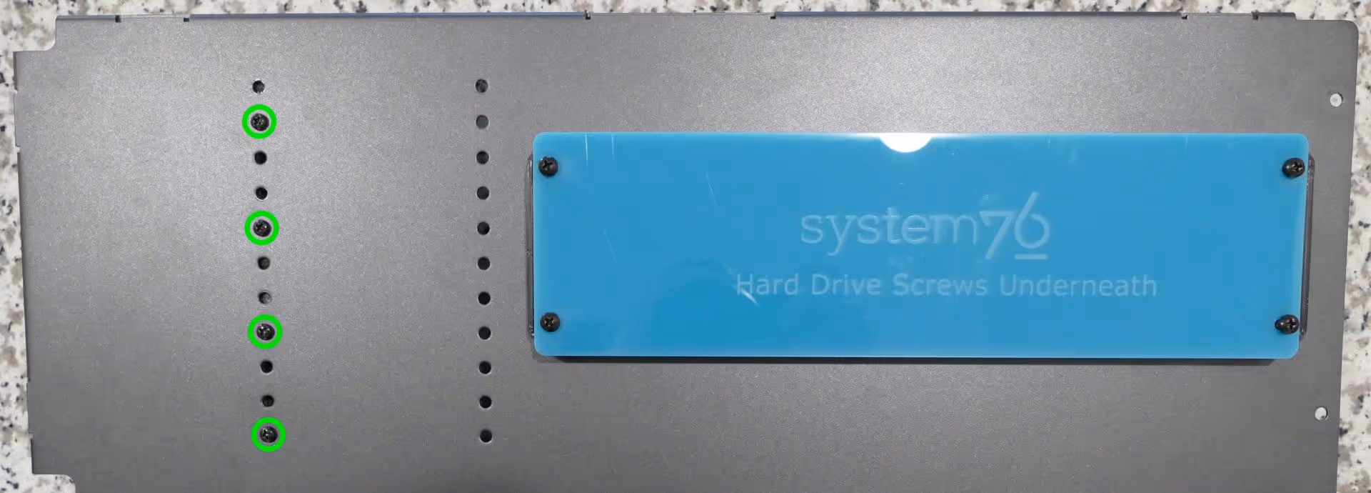 GPU brace screws