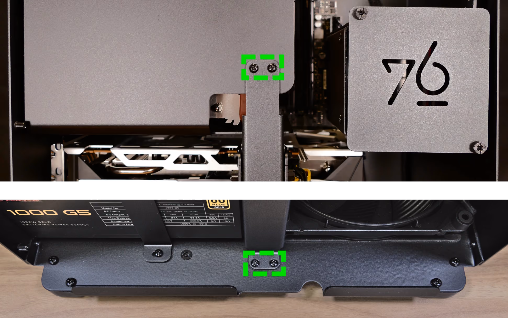GPU brace screws
