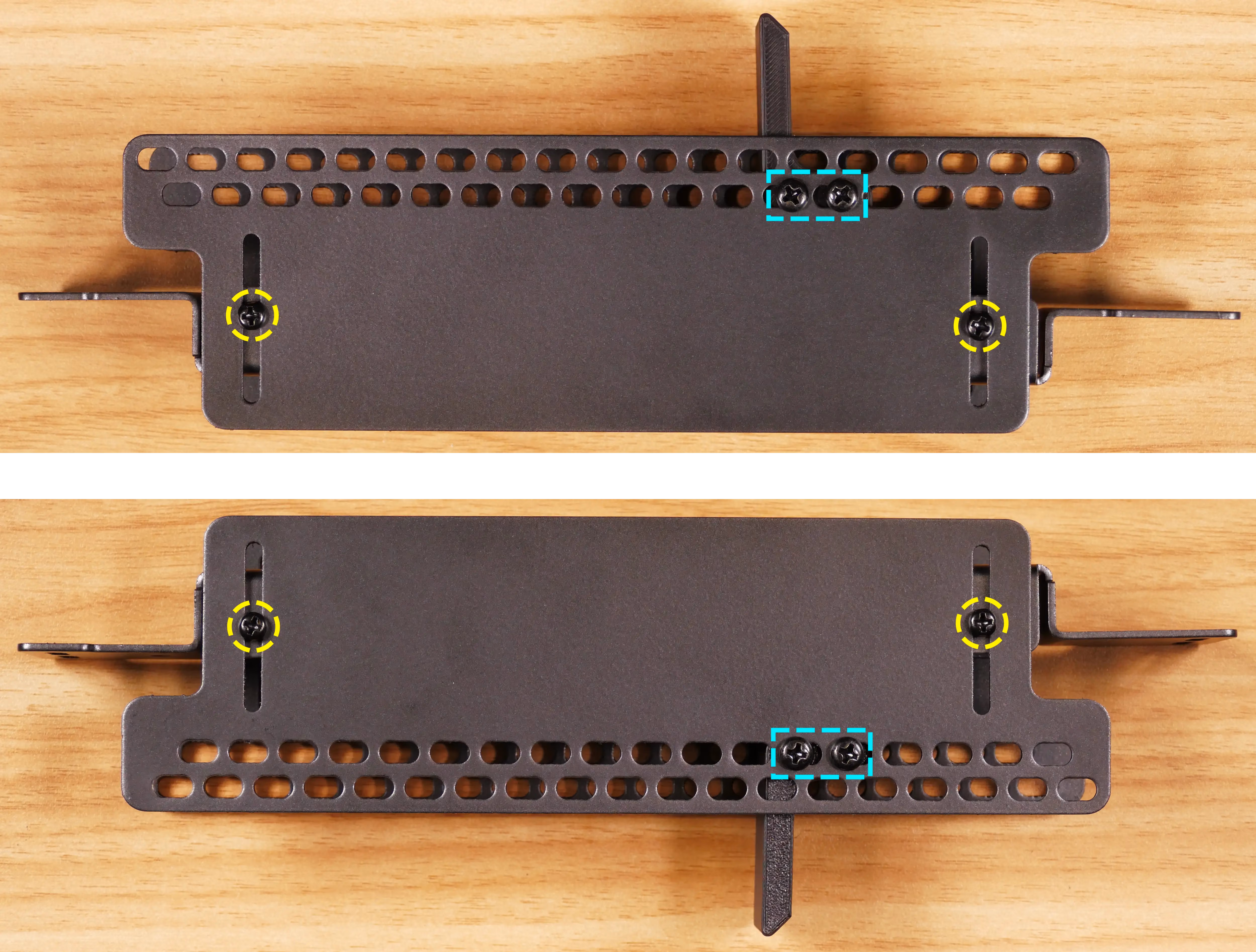 GPU finger screws