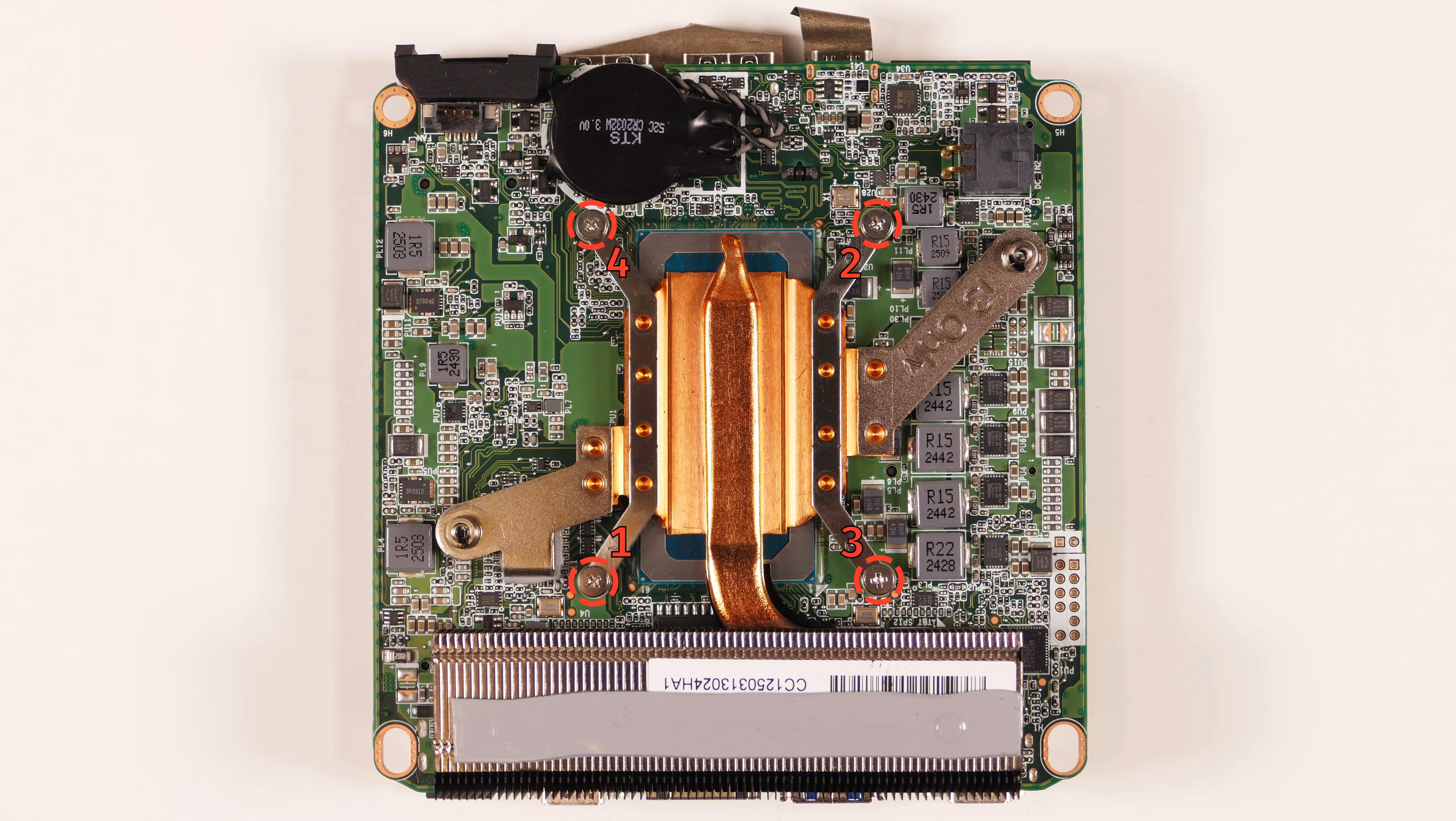Heatsink screws