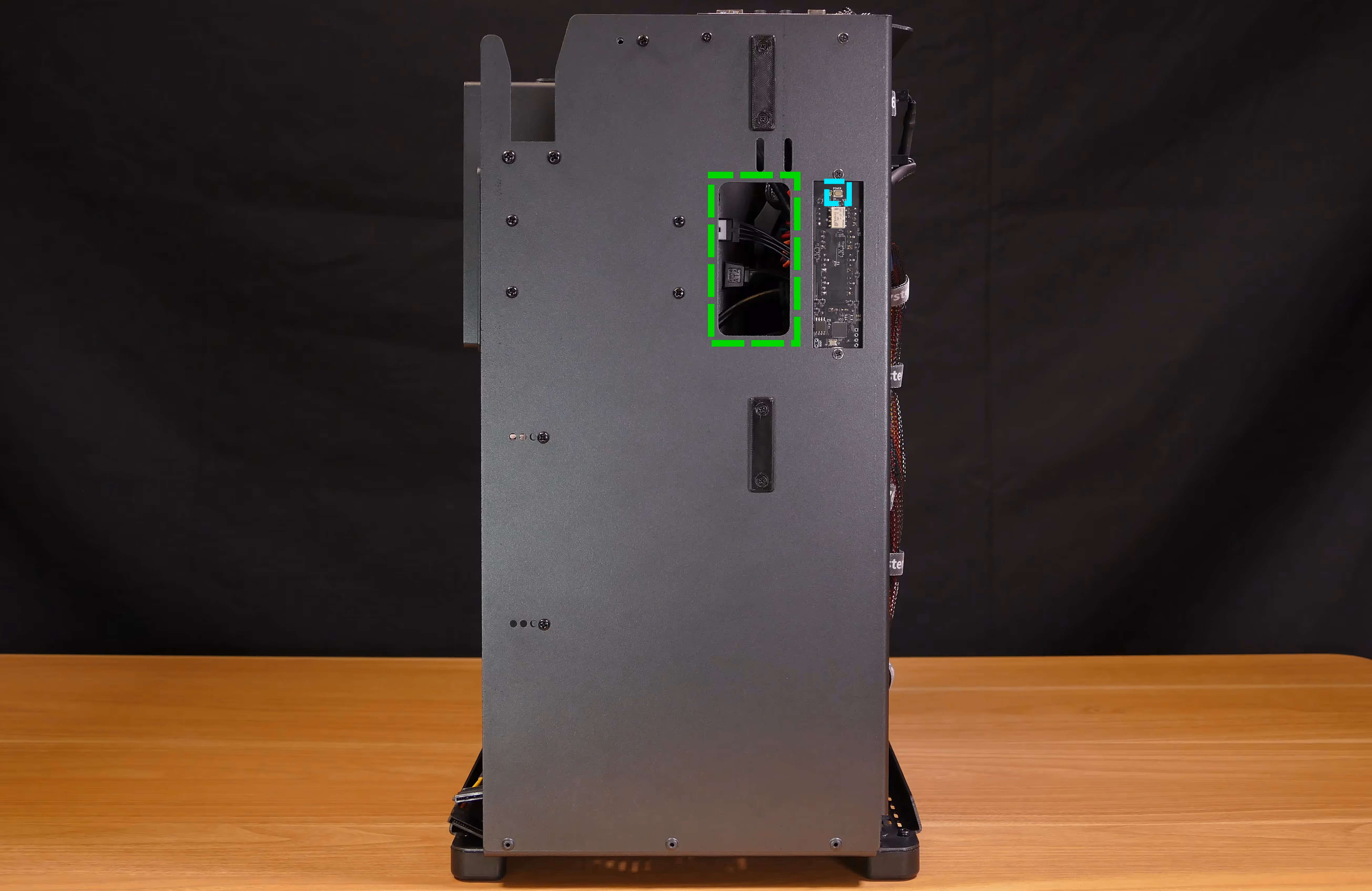 Internal overview (front side)