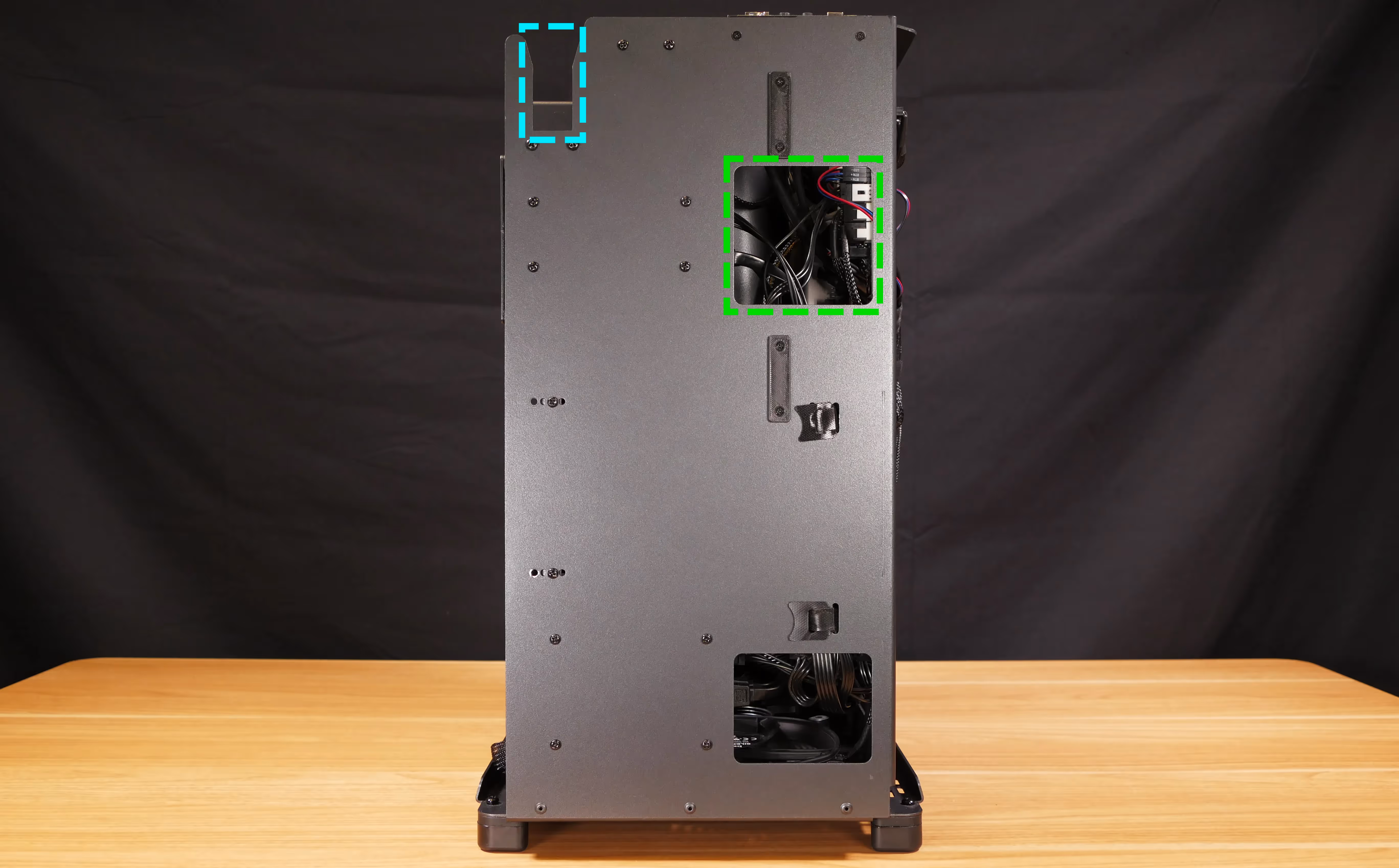 Internal overview (front side)