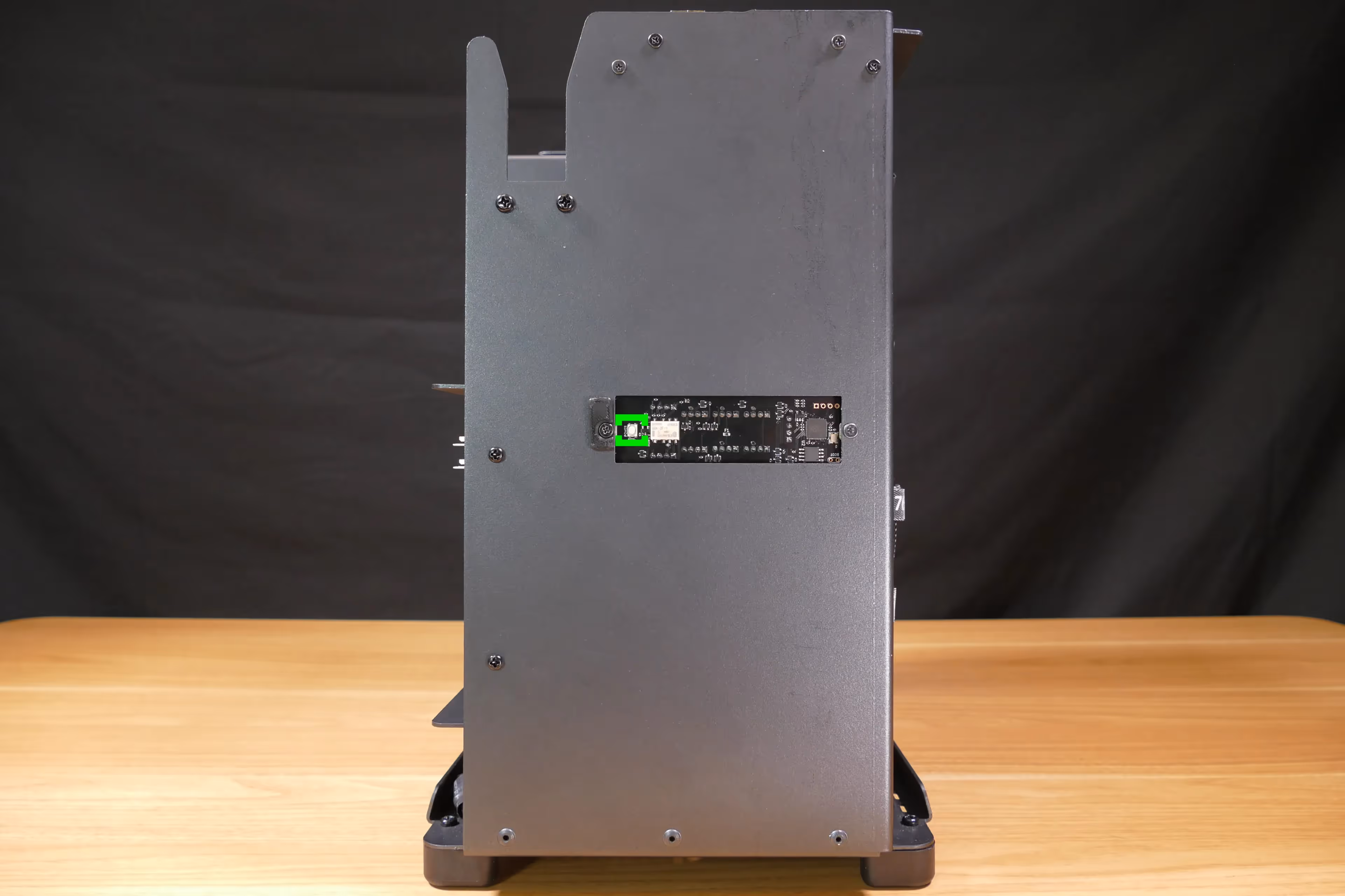 Internal overview (front side)