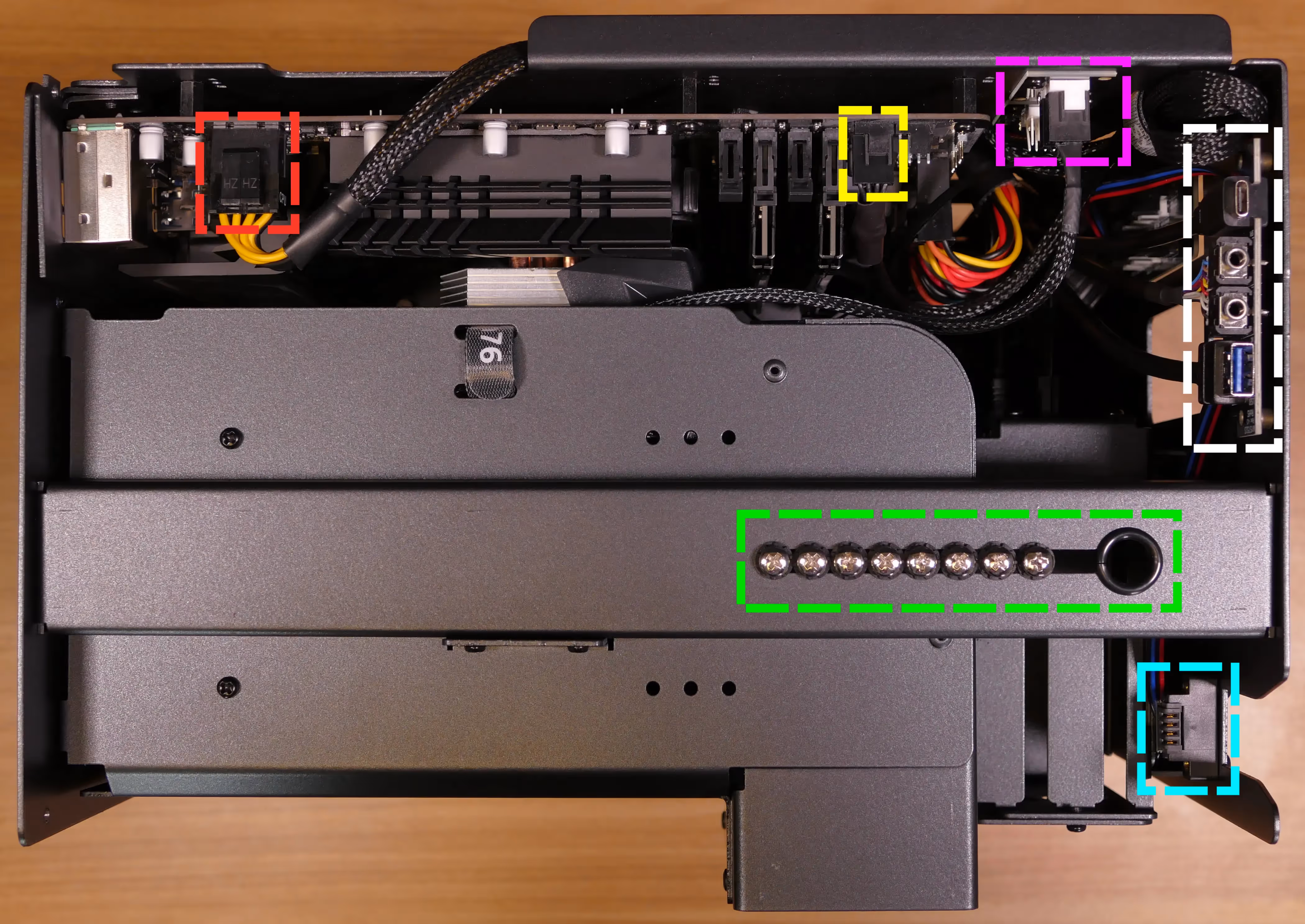 Internal overview (top)